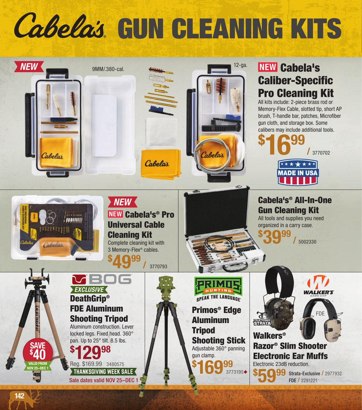 Catalogue Cabela's from 11/28/2024