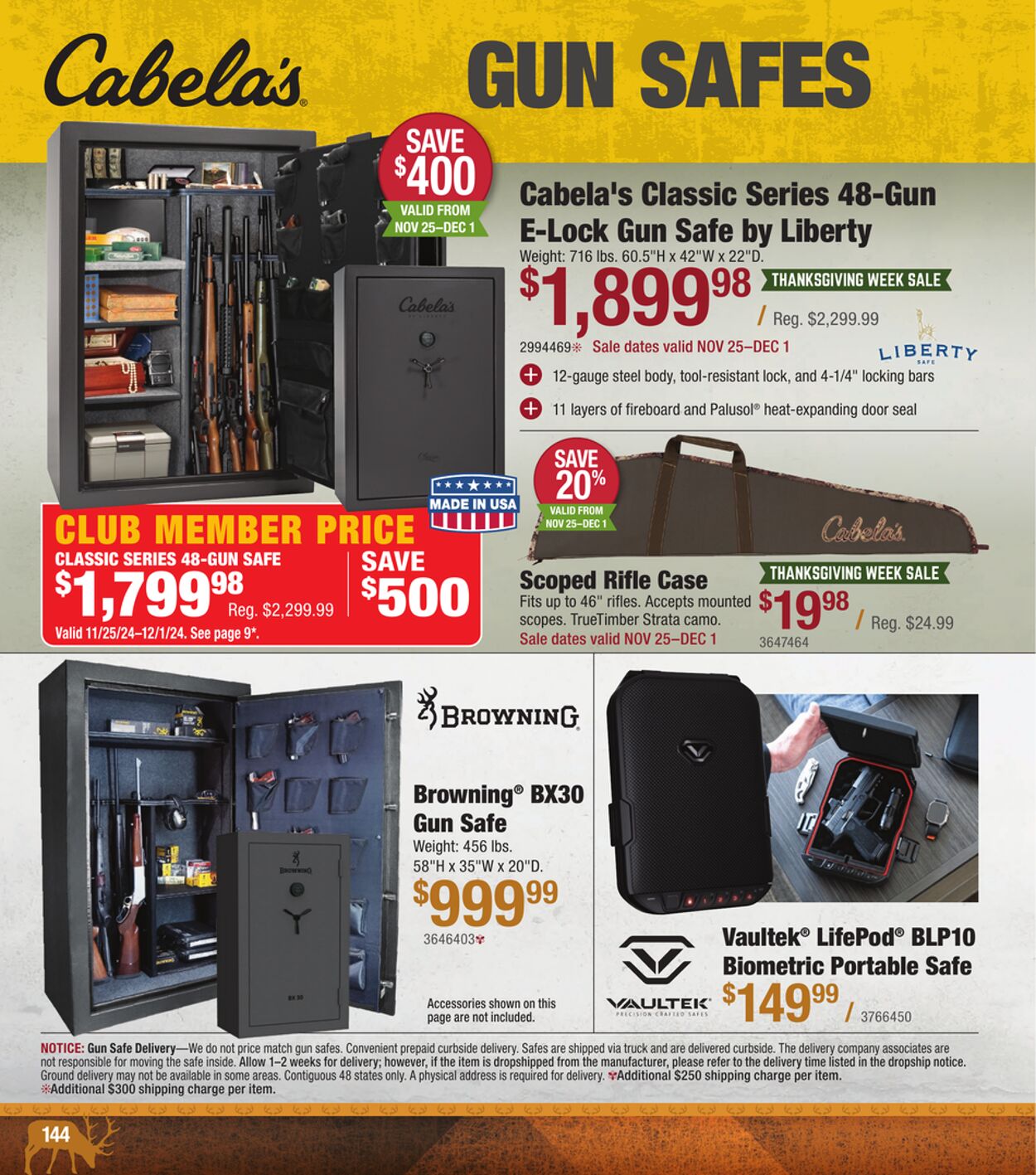 Catalogue Cabela's from 11/28/2024