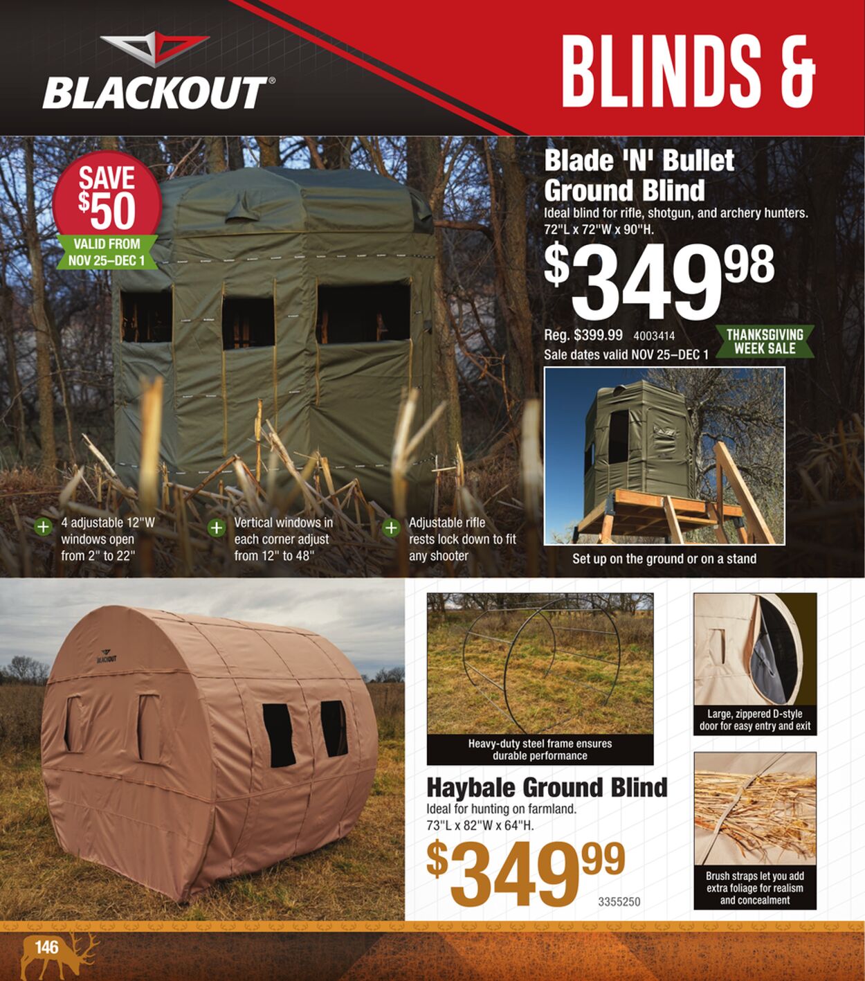 Catalogue Cabela's from 11/28/2024