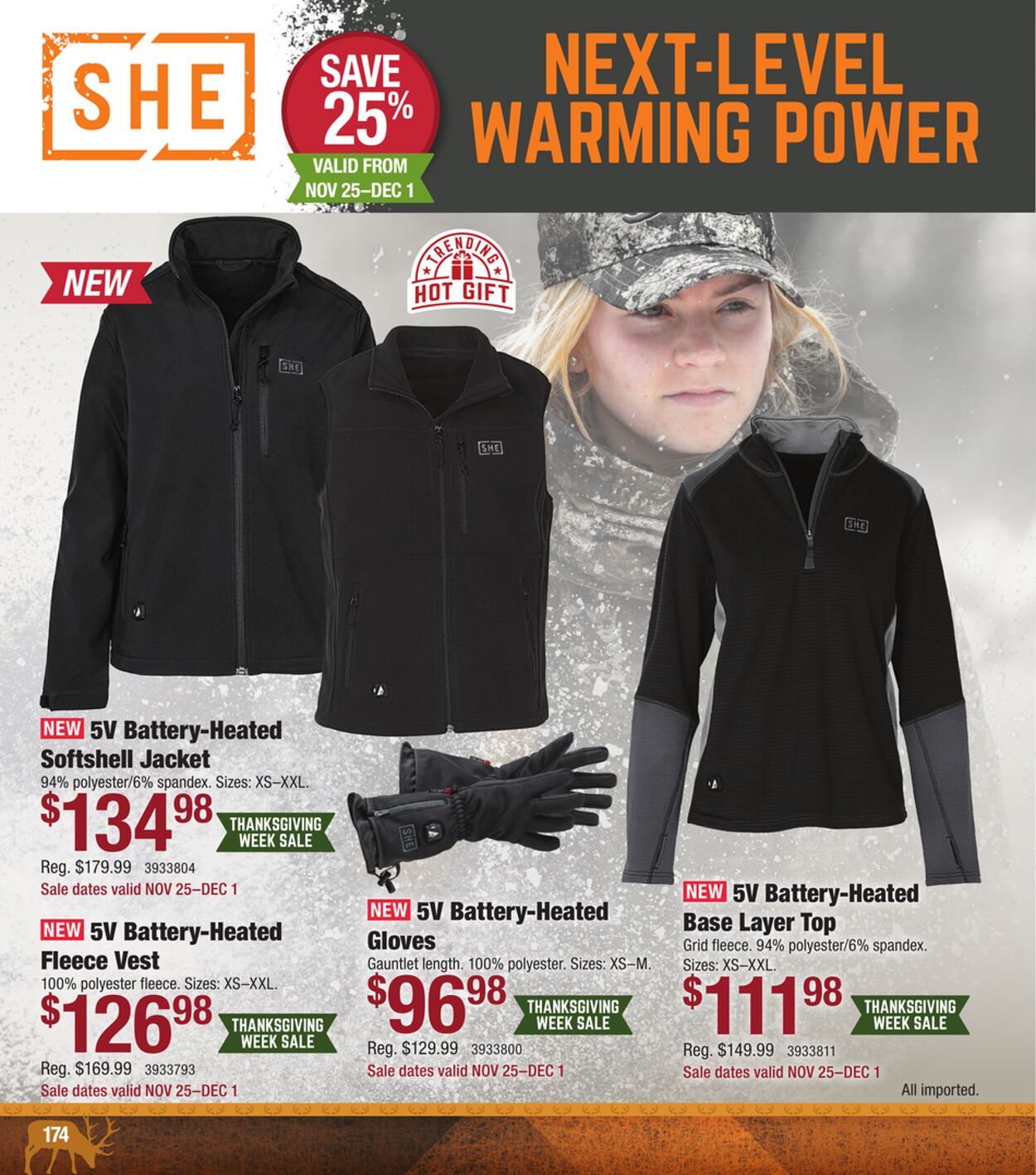 Catalogue Cabela's from 11/28/2024