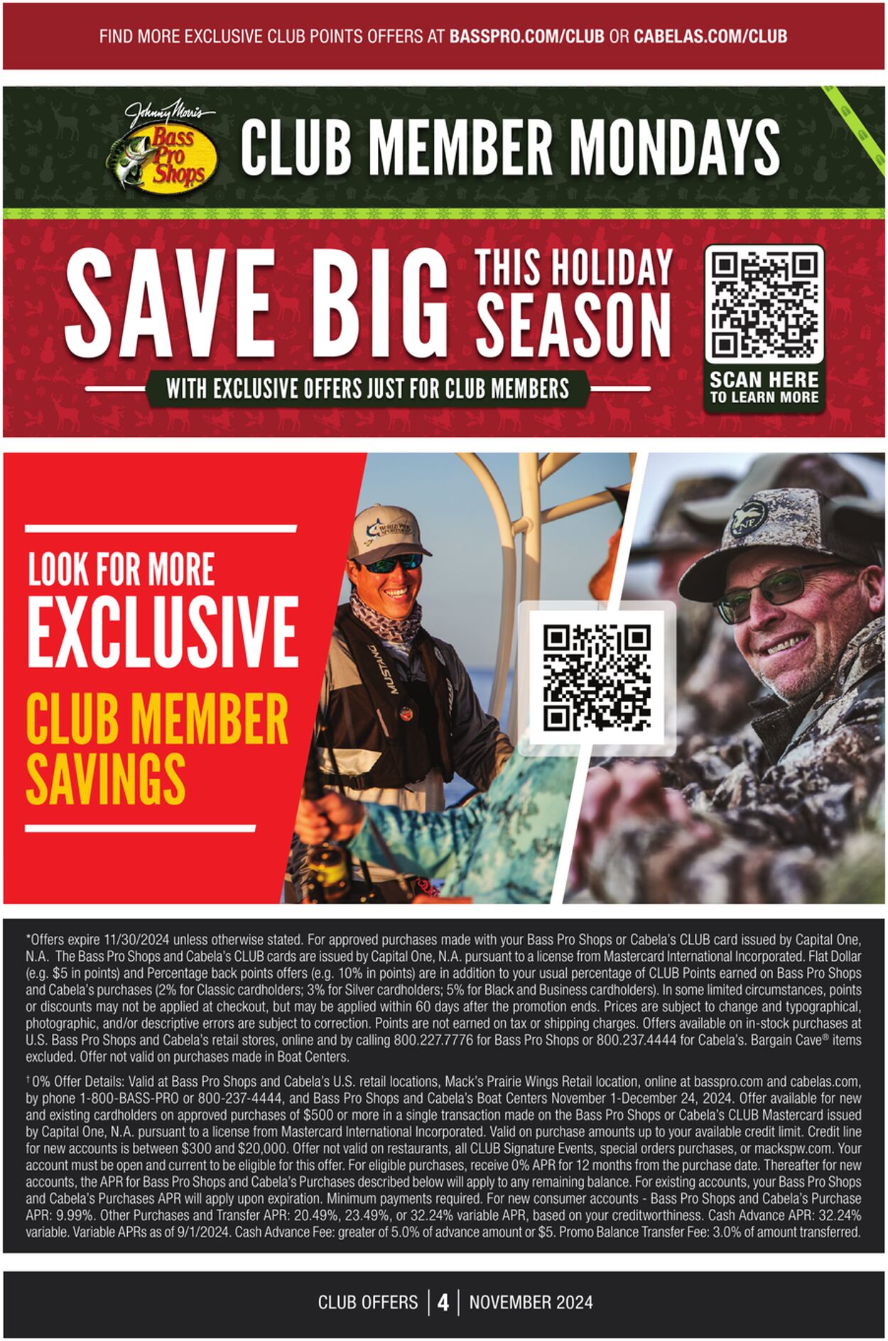 Catalogue Cabela's from 11/01/2024