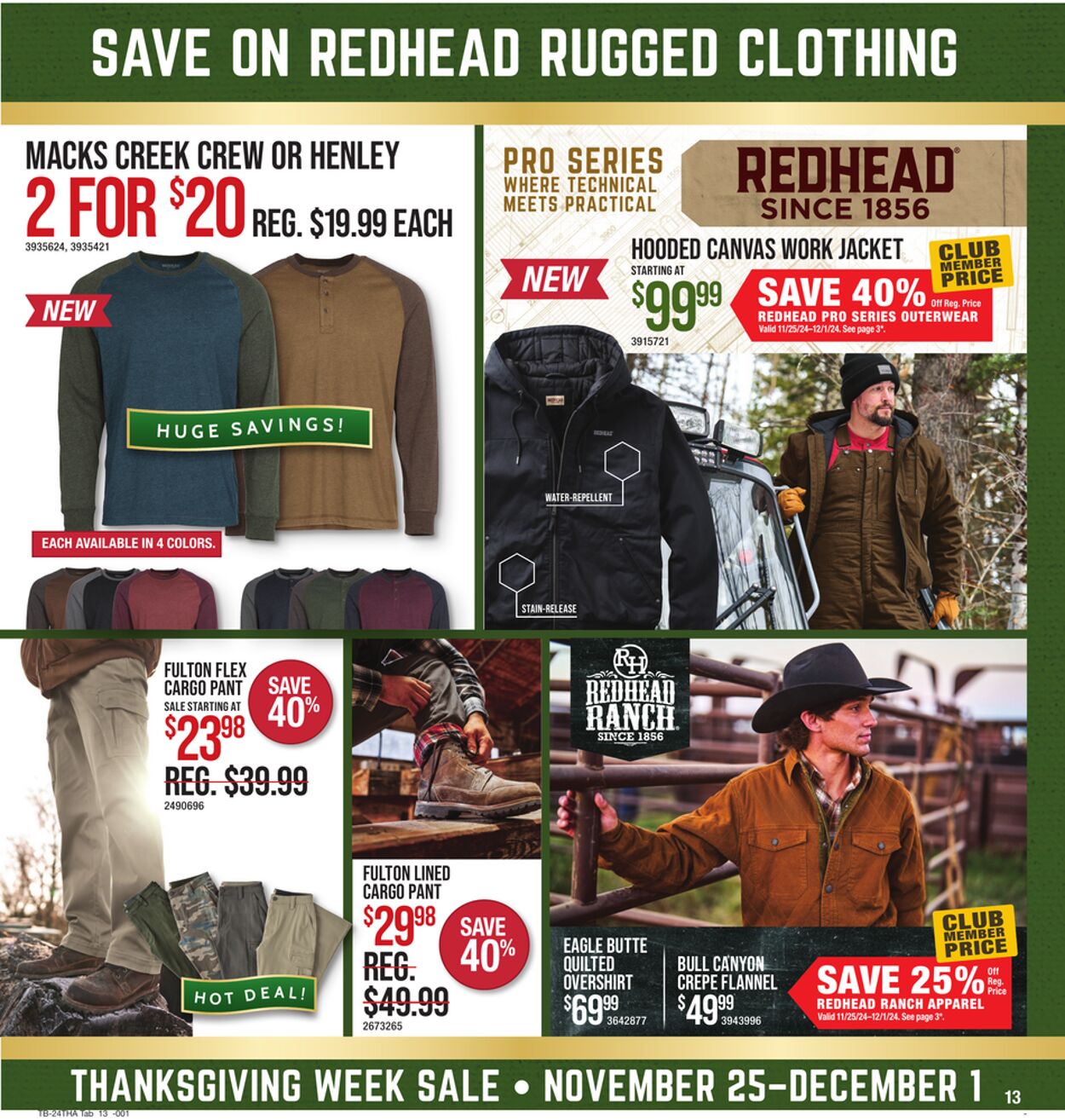 Catalogue Cabela's from 11/25/2024