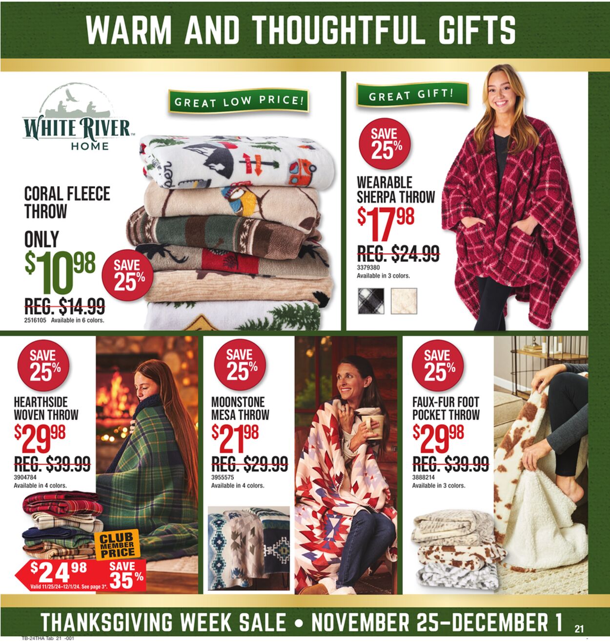 Catalogue Cabela's from 11/25/2024