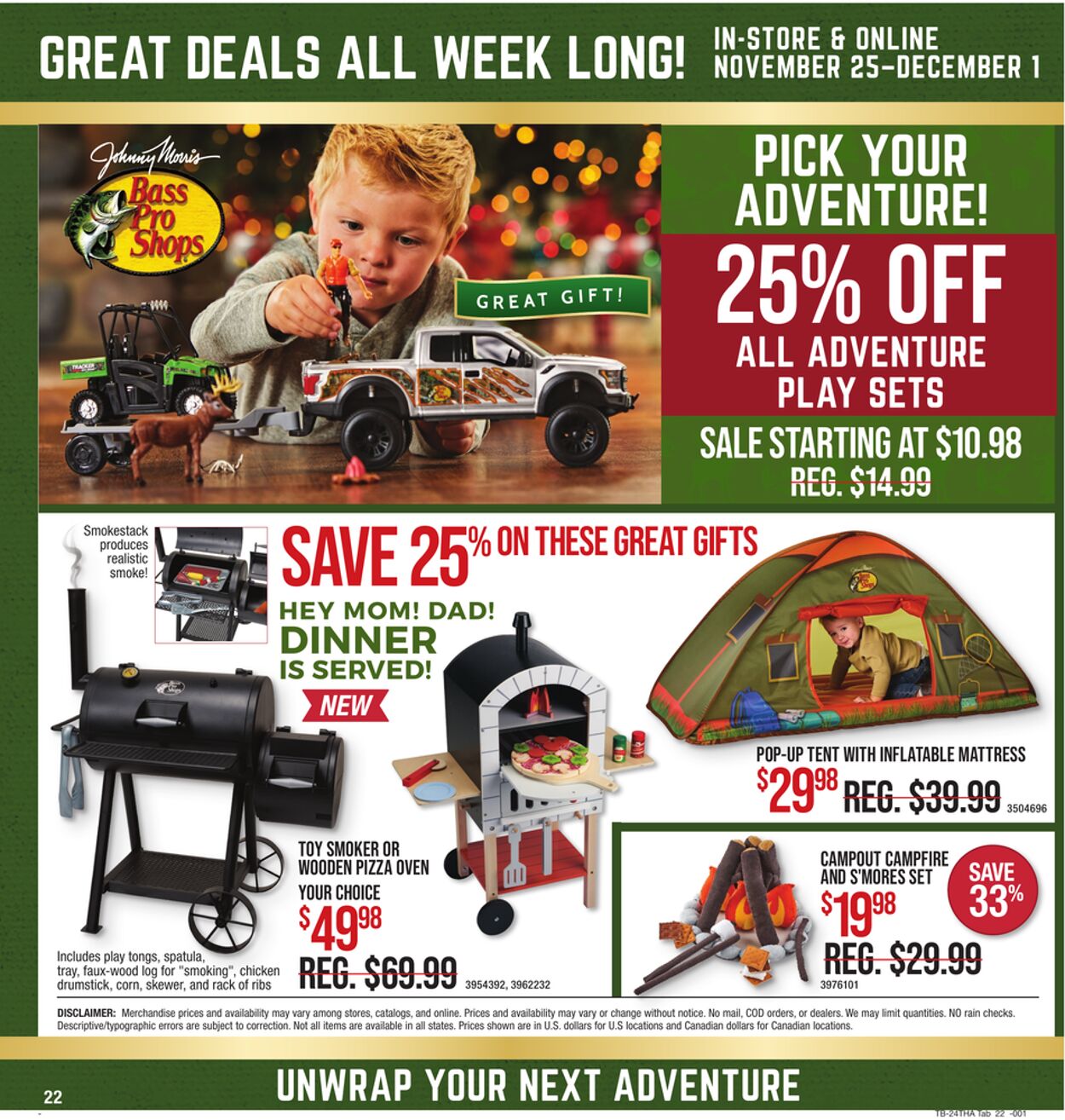 Catalogue Cabela's from 11/25/2024