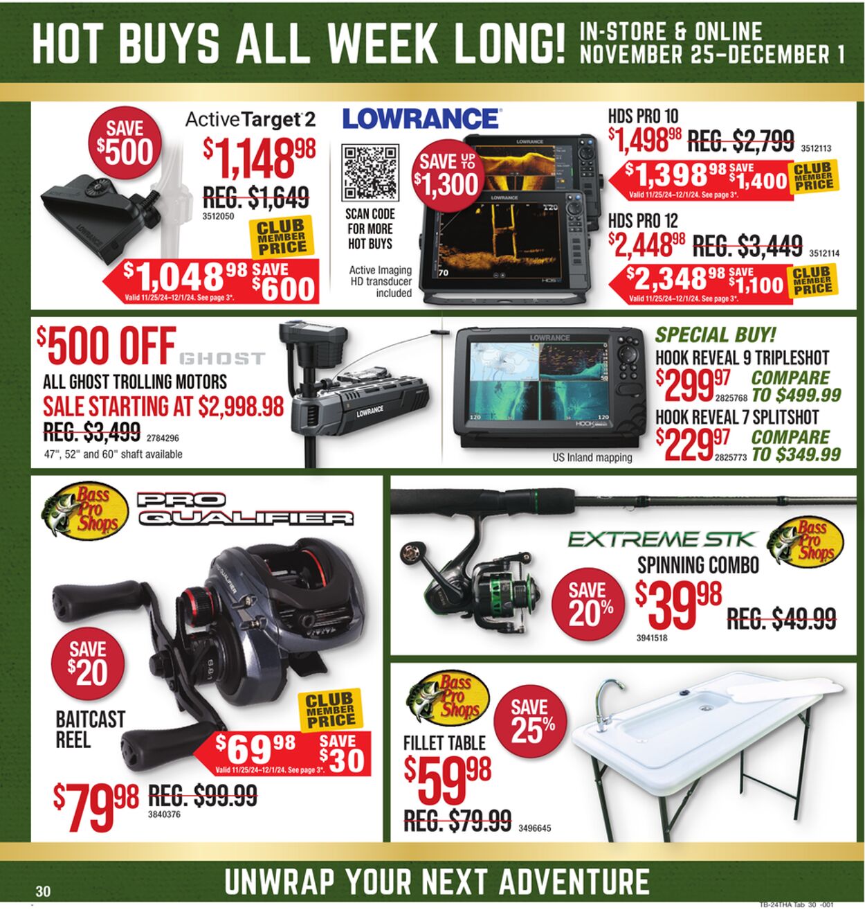 Catalogue Cabela's from 11/25/2024