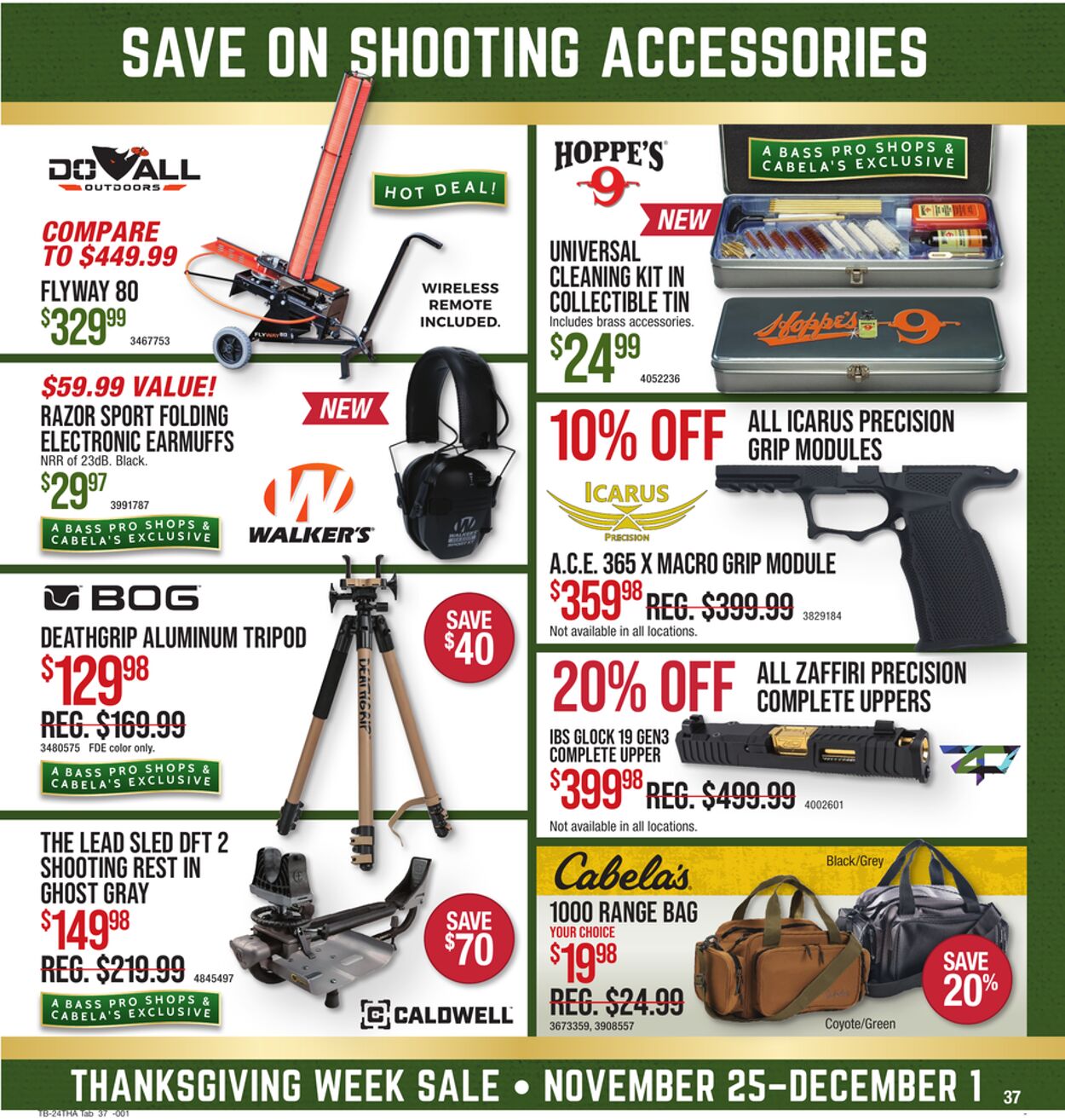 Catalogue Cabela's from 11/25/2024