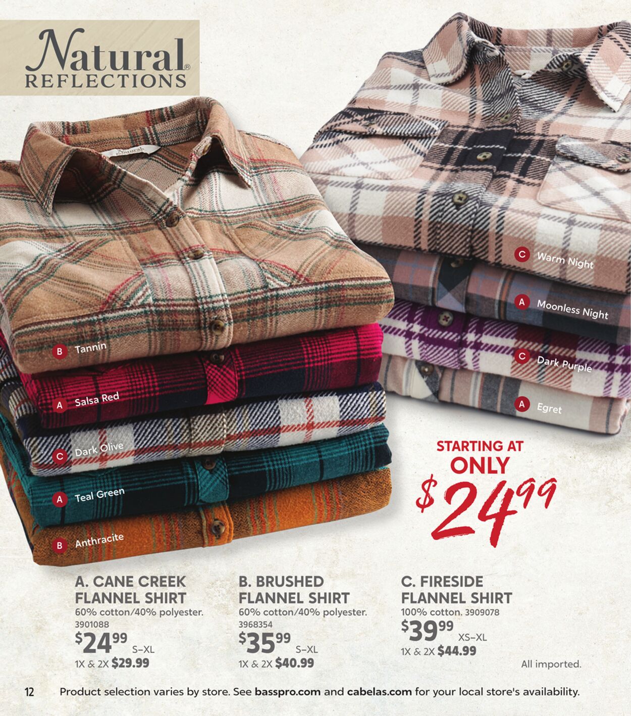 Catalogue Cabela's from 12/01/2024