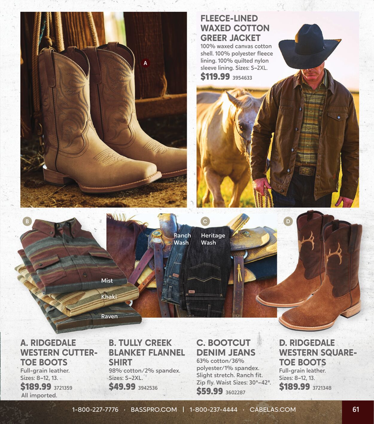 Catalogue Cabela's from 12/01/2024