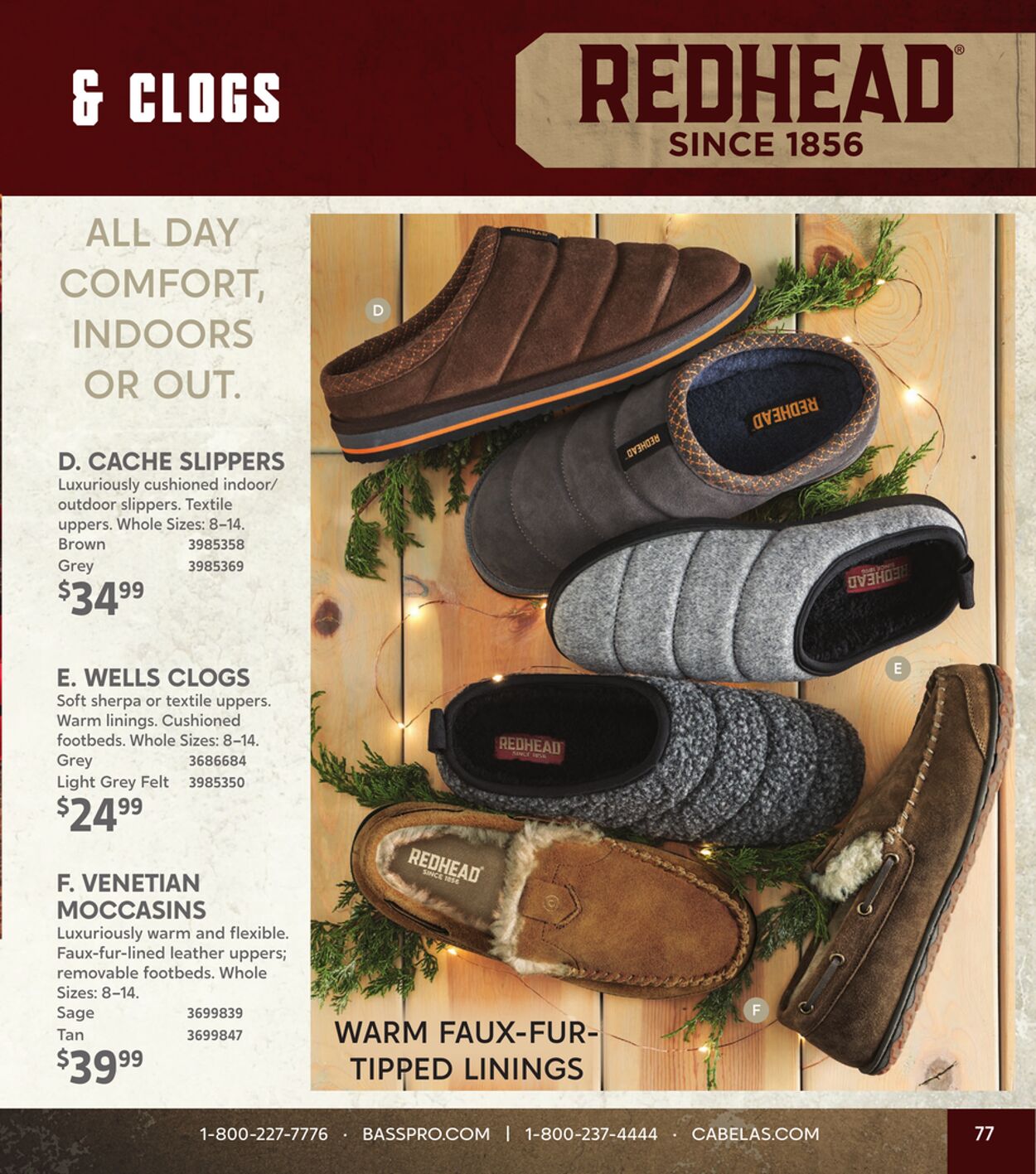 Catalogue Cabela's from 12/01/2024