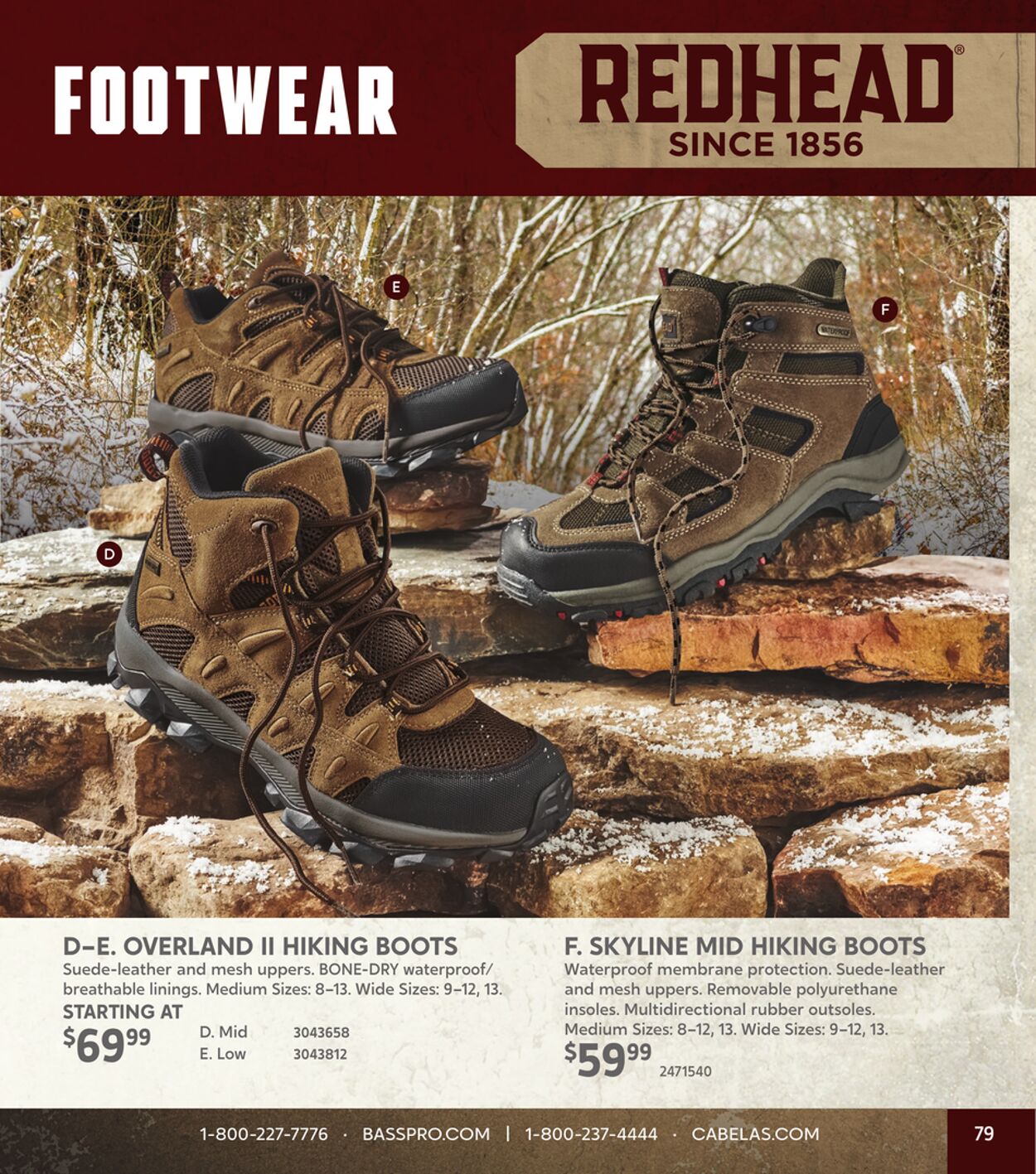 Catalogue Cabela's from 12/01/2024