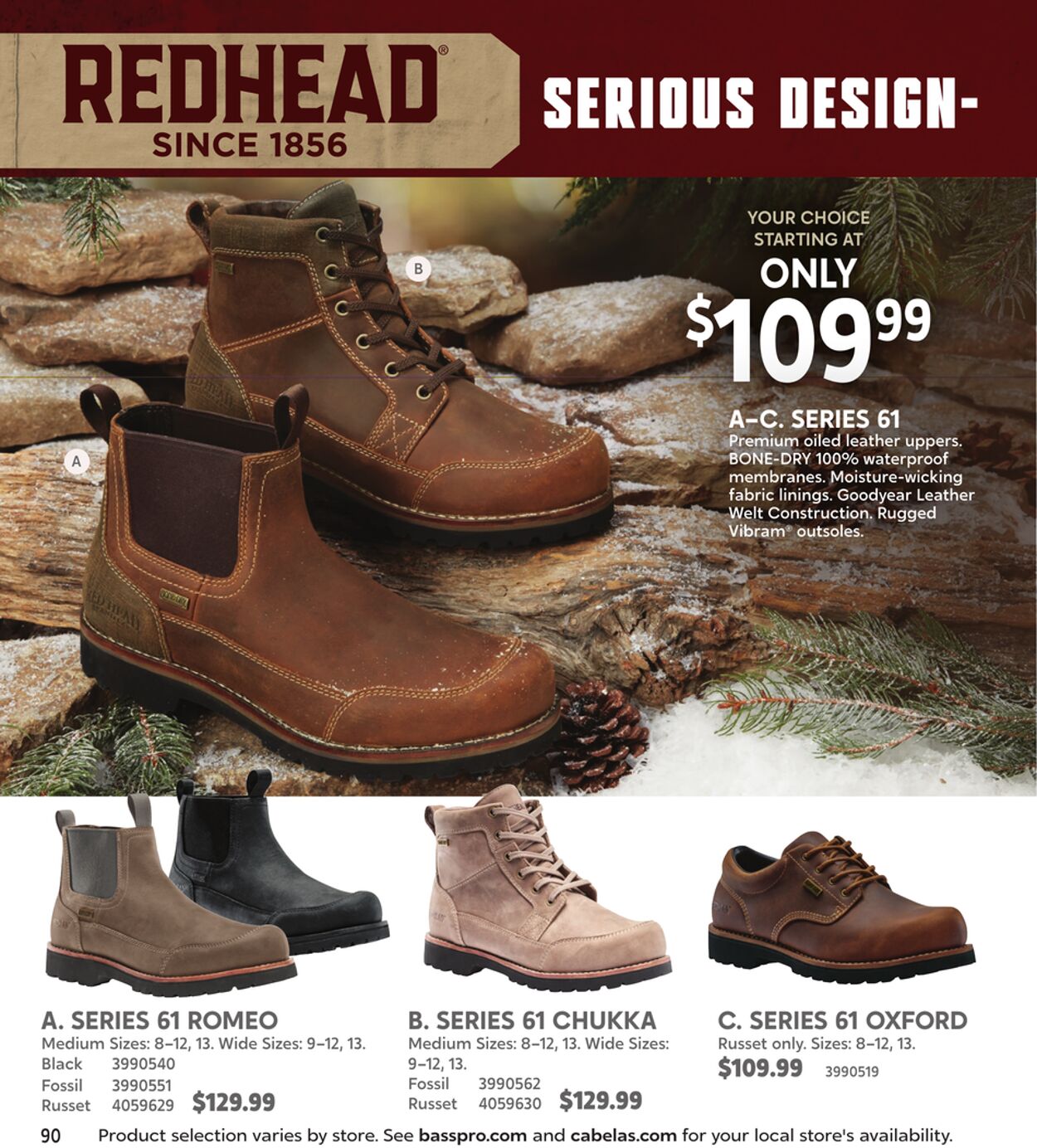 Catalogue Cabela's from 12/01/2024