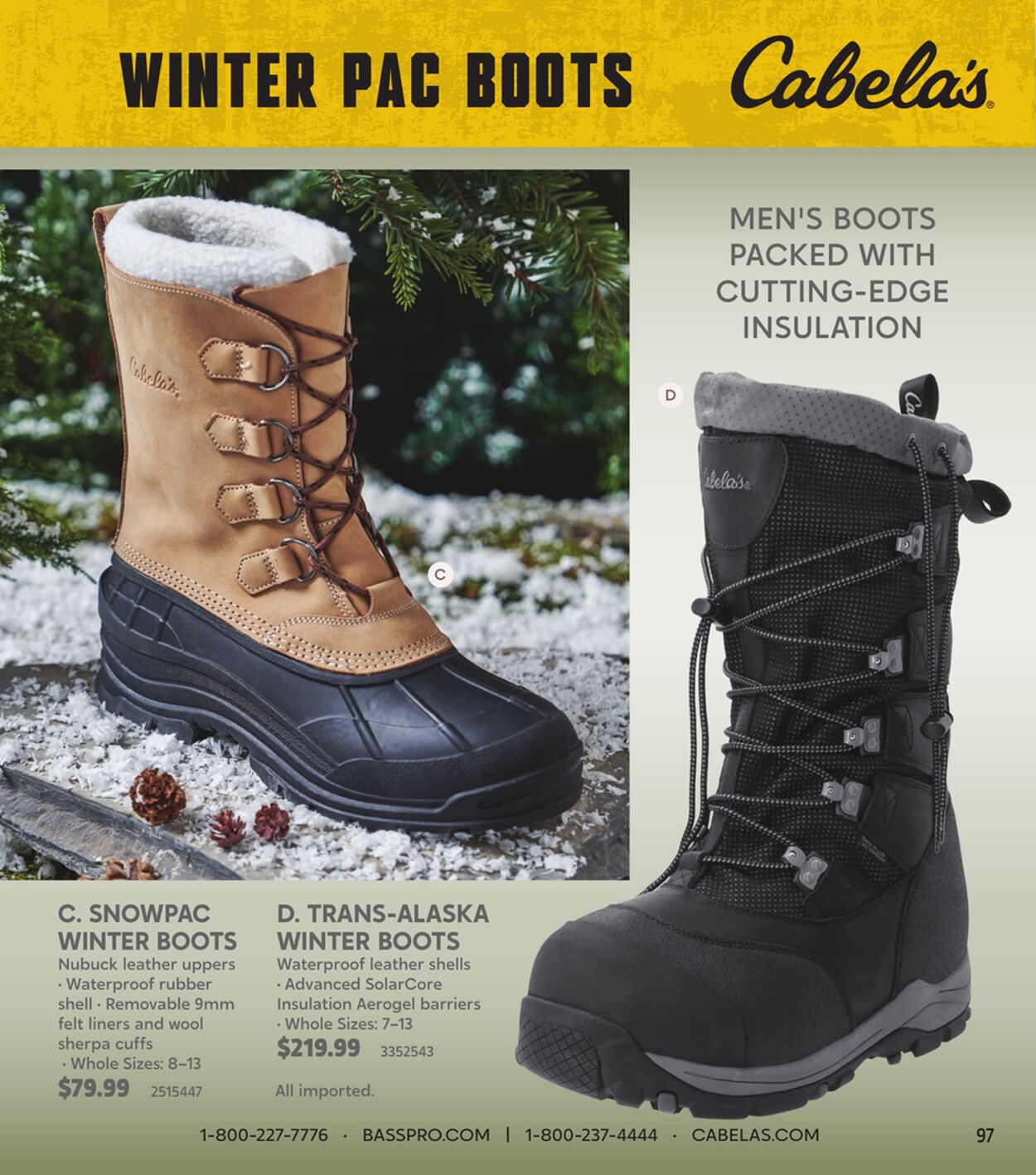 Catalogue Cabela's from 12/01/2024