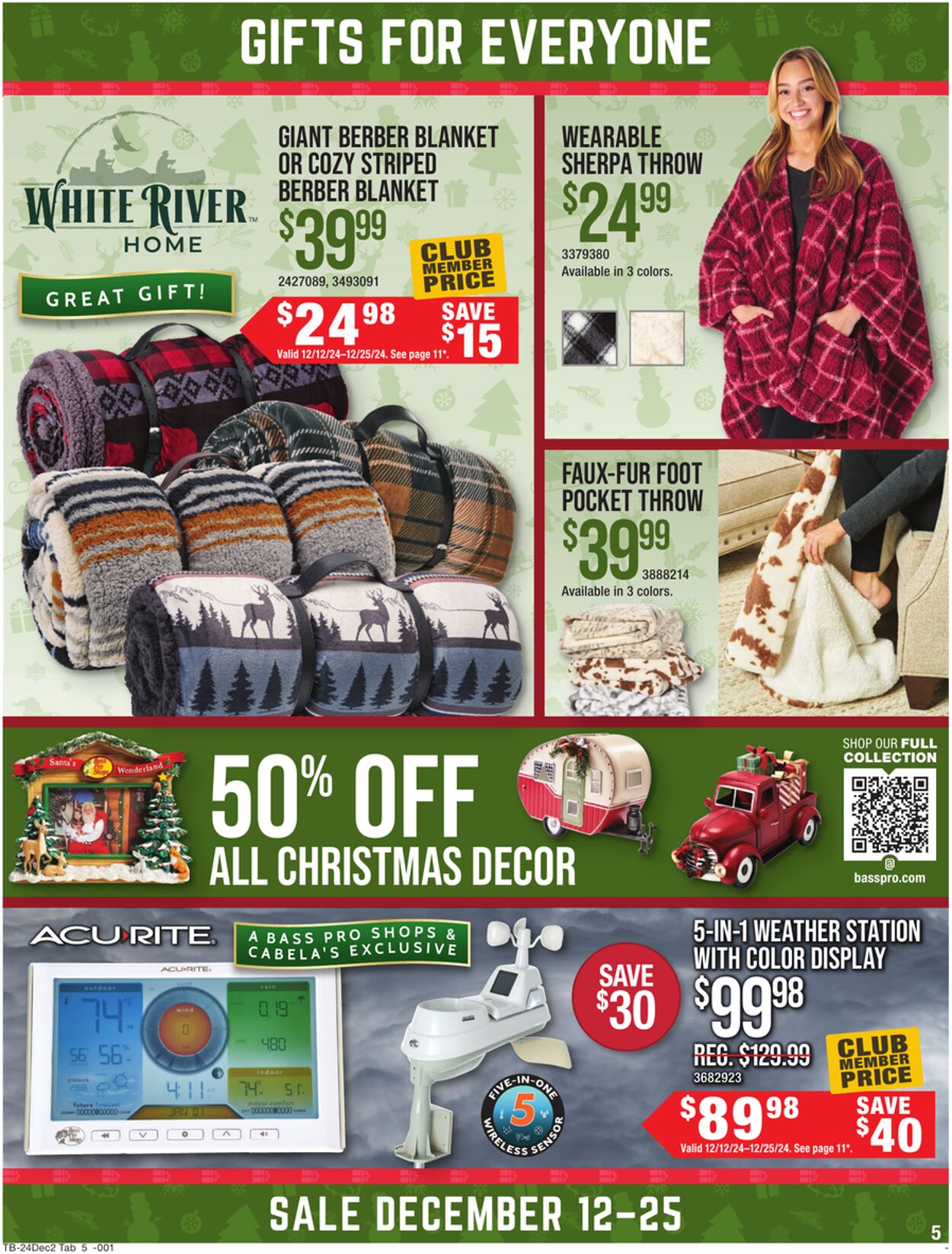 Catalogue Cabela's from 12/12/2024