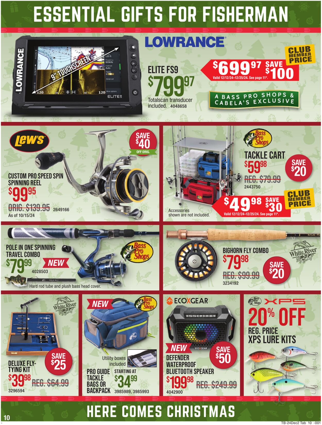 Catalogue Cabela's from 12/12/2024