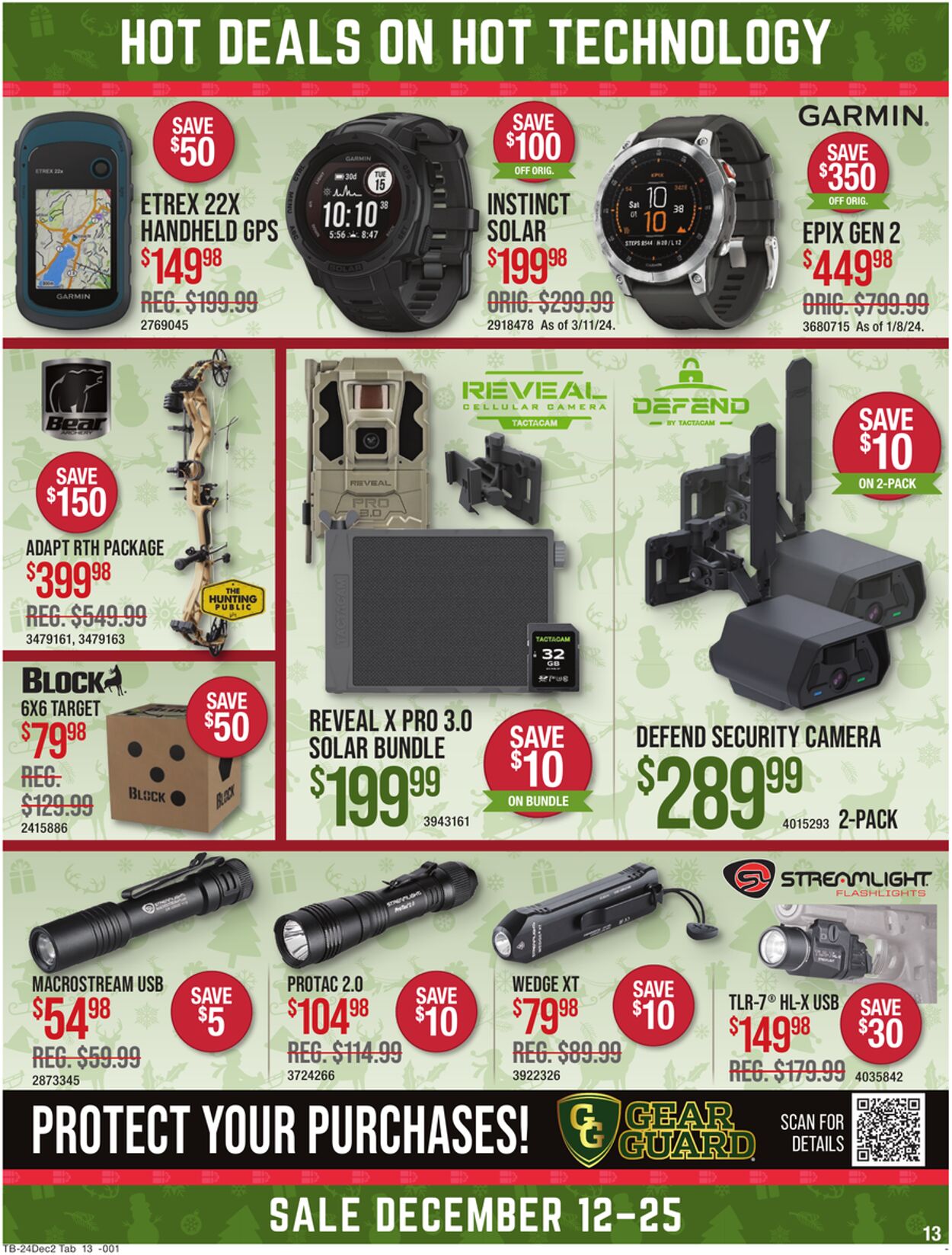 Catalogue Cabela's from 12/12/2024