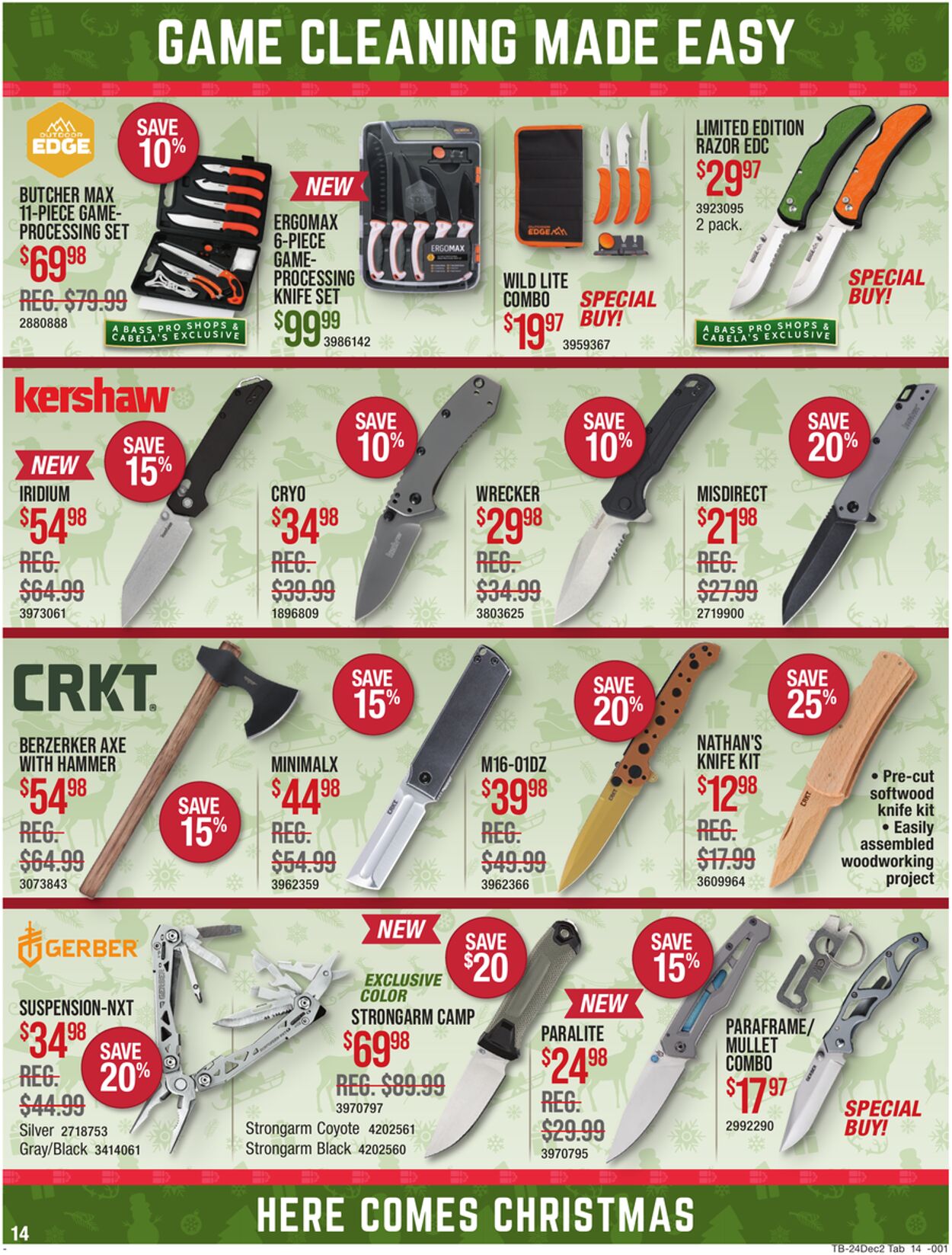 Catalogue Cabela's from 12/12/2024