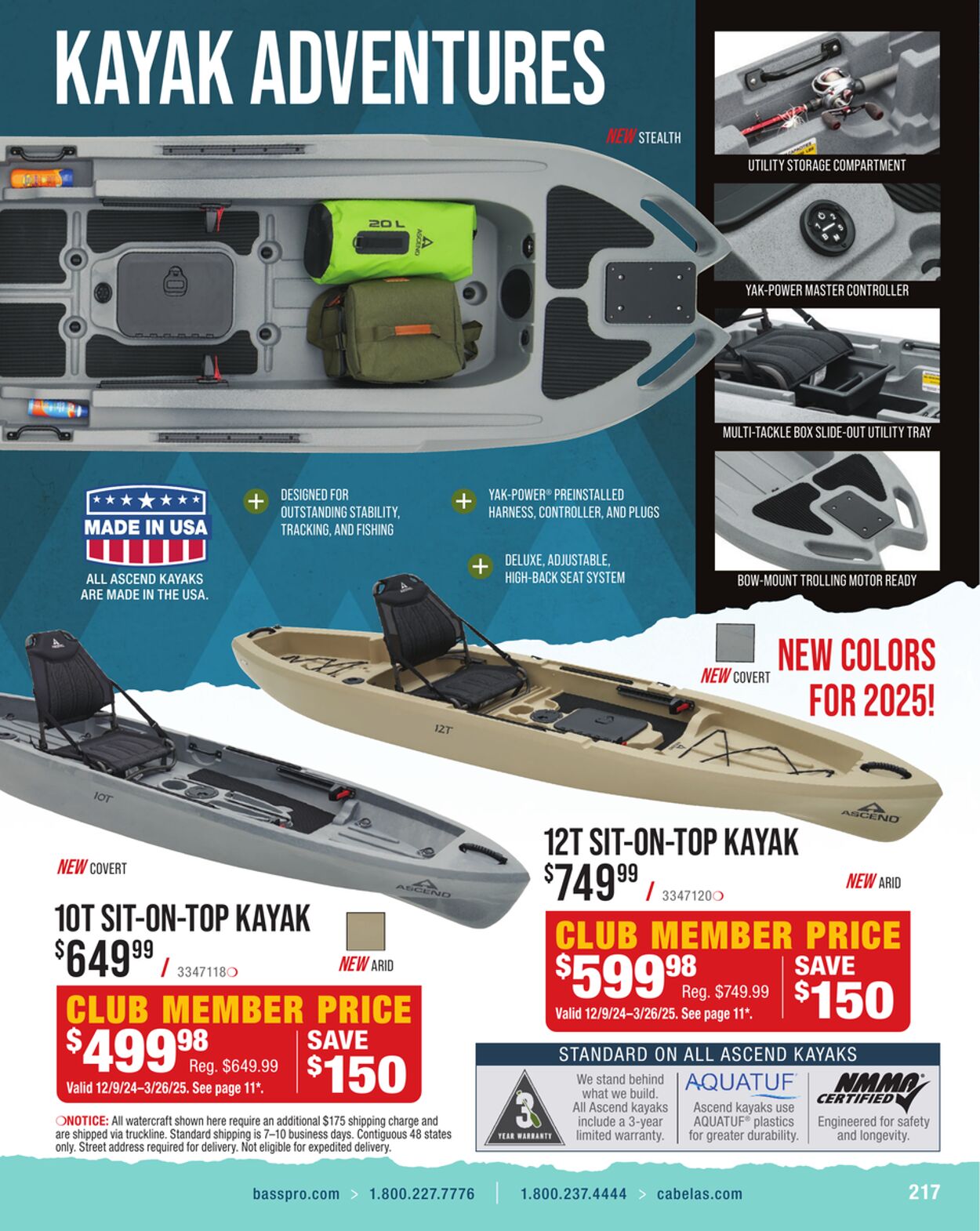 Catalogue Cabela's from 12/25/2024