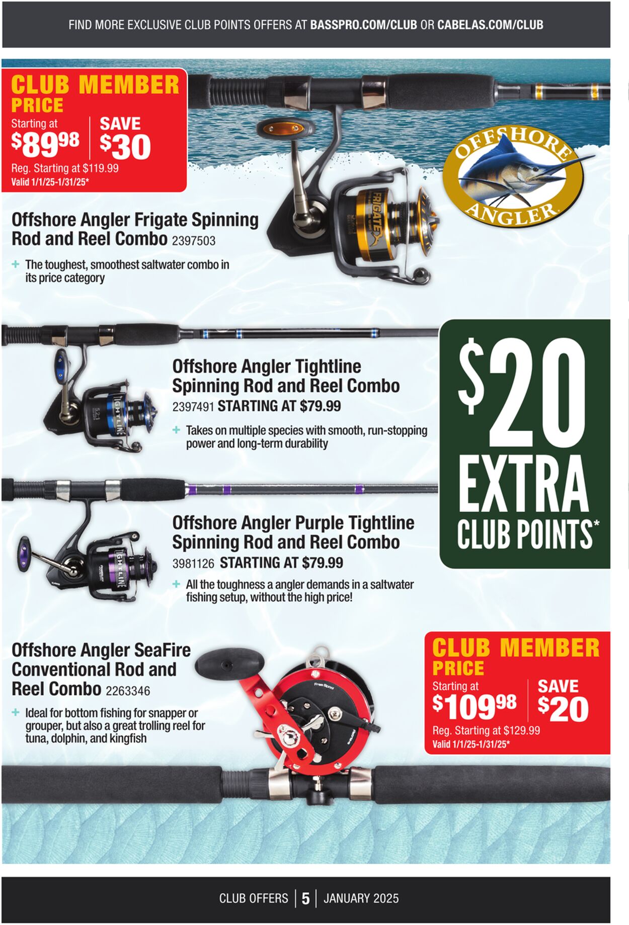 Catalogue Cabela's from 01/01/2025