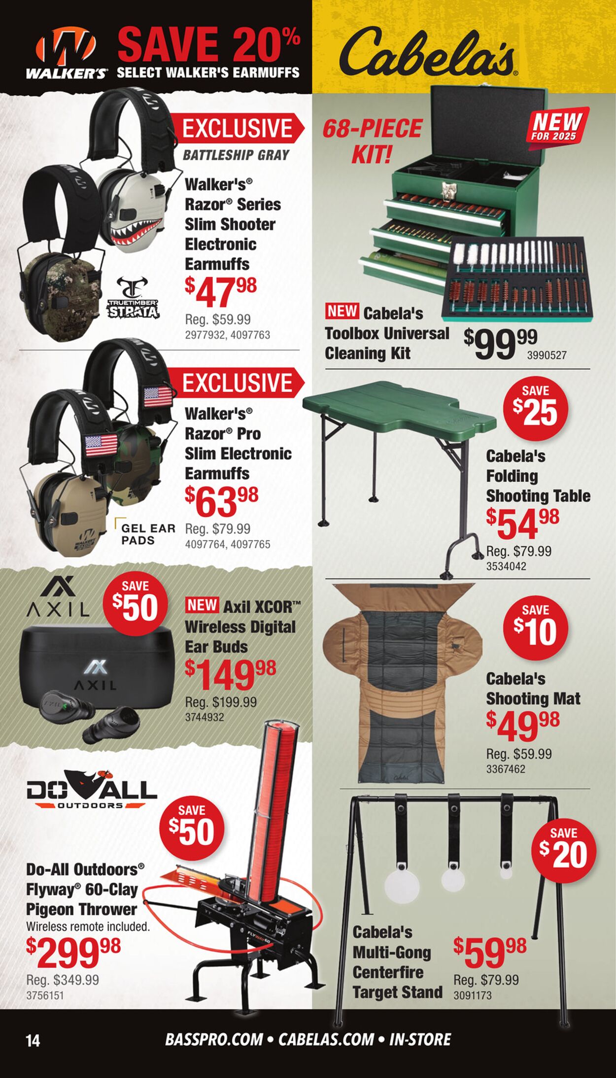 Catalogue Cabela's from 02/14/2025