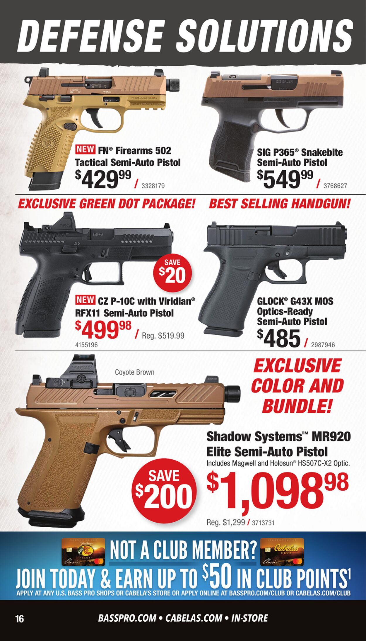 Catalogue Cabela's from 02/14/2025