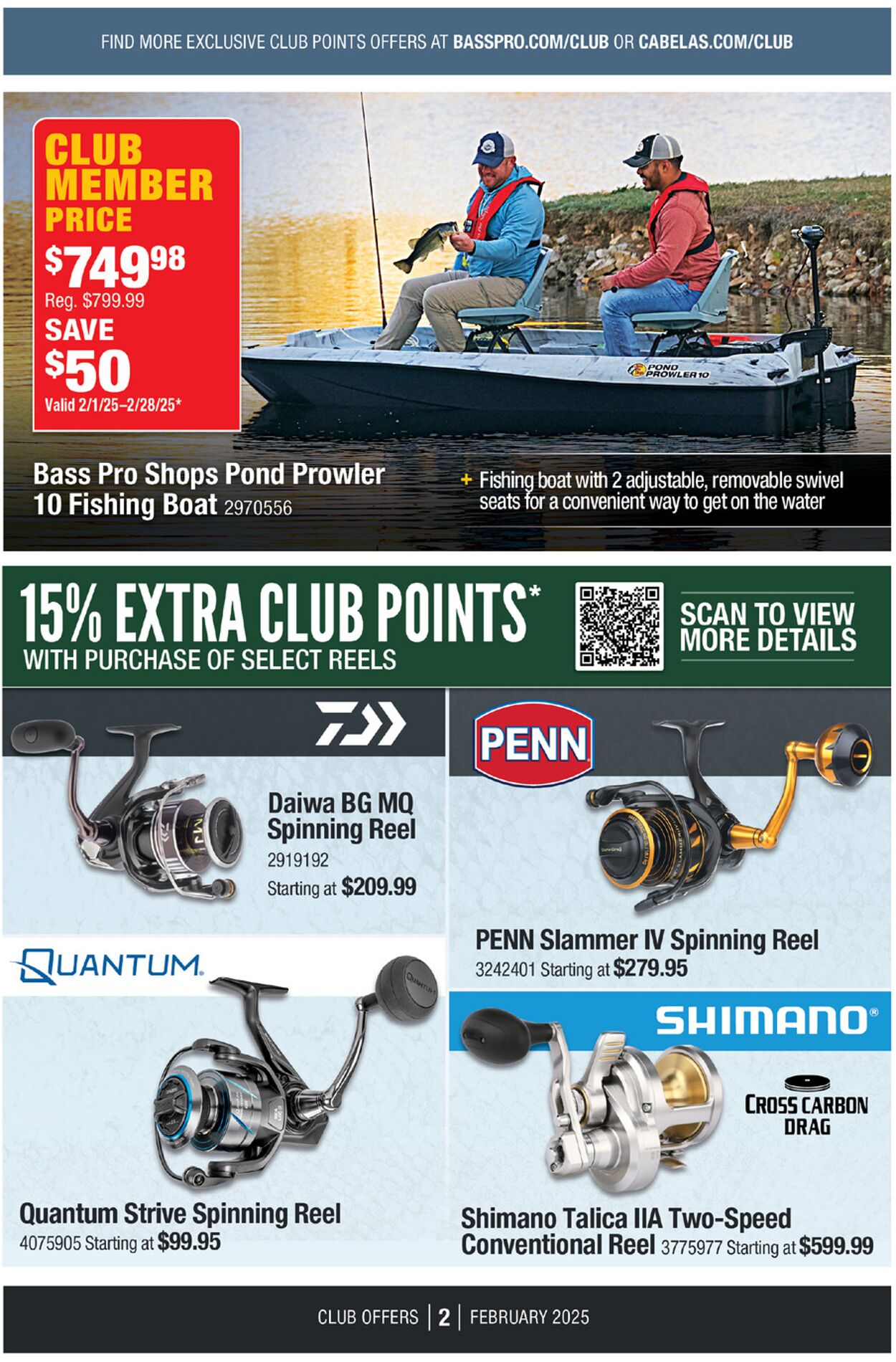 Catalogue Cabela's from 02/01/2025