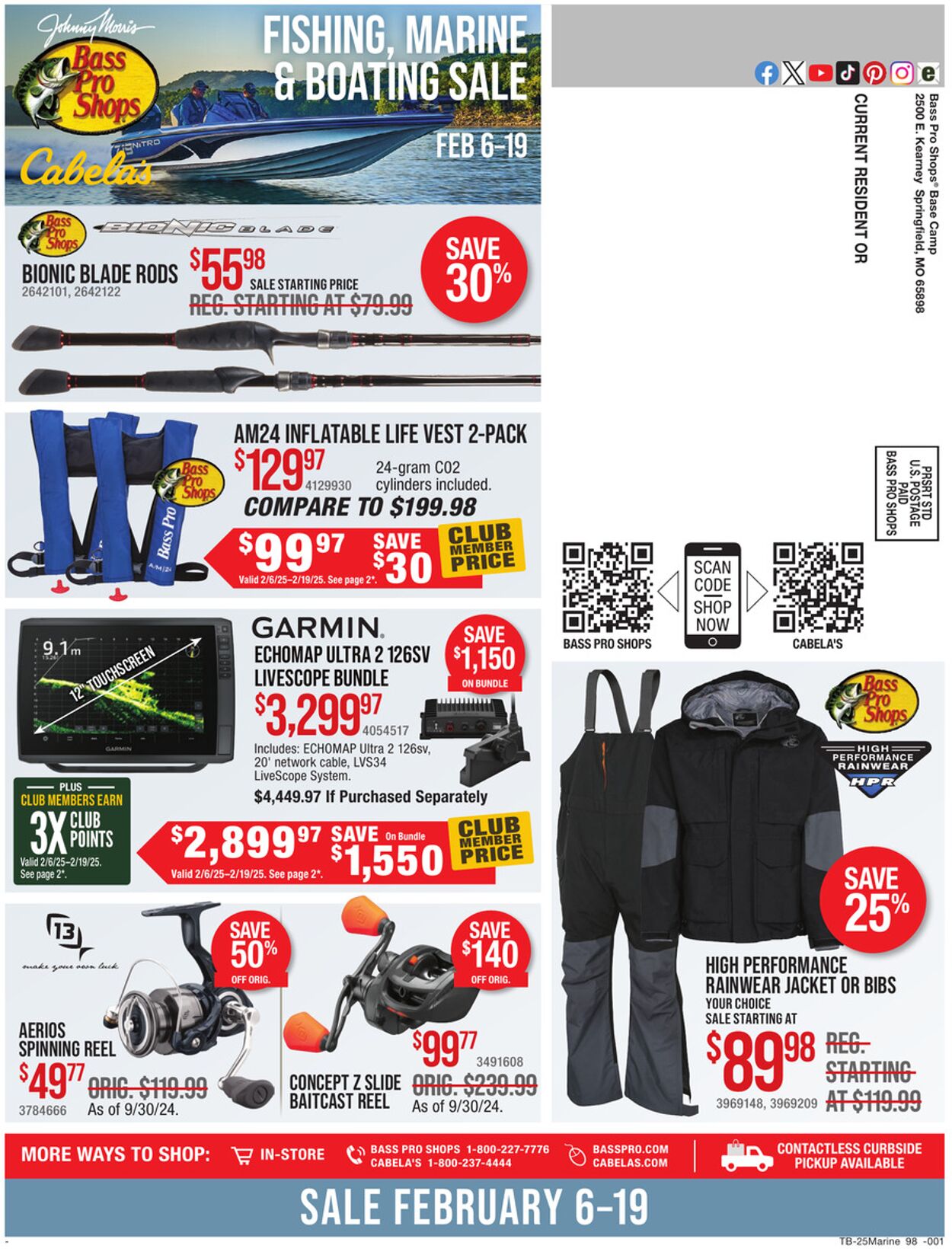 Catalogue Cabela's from 02/06/2025