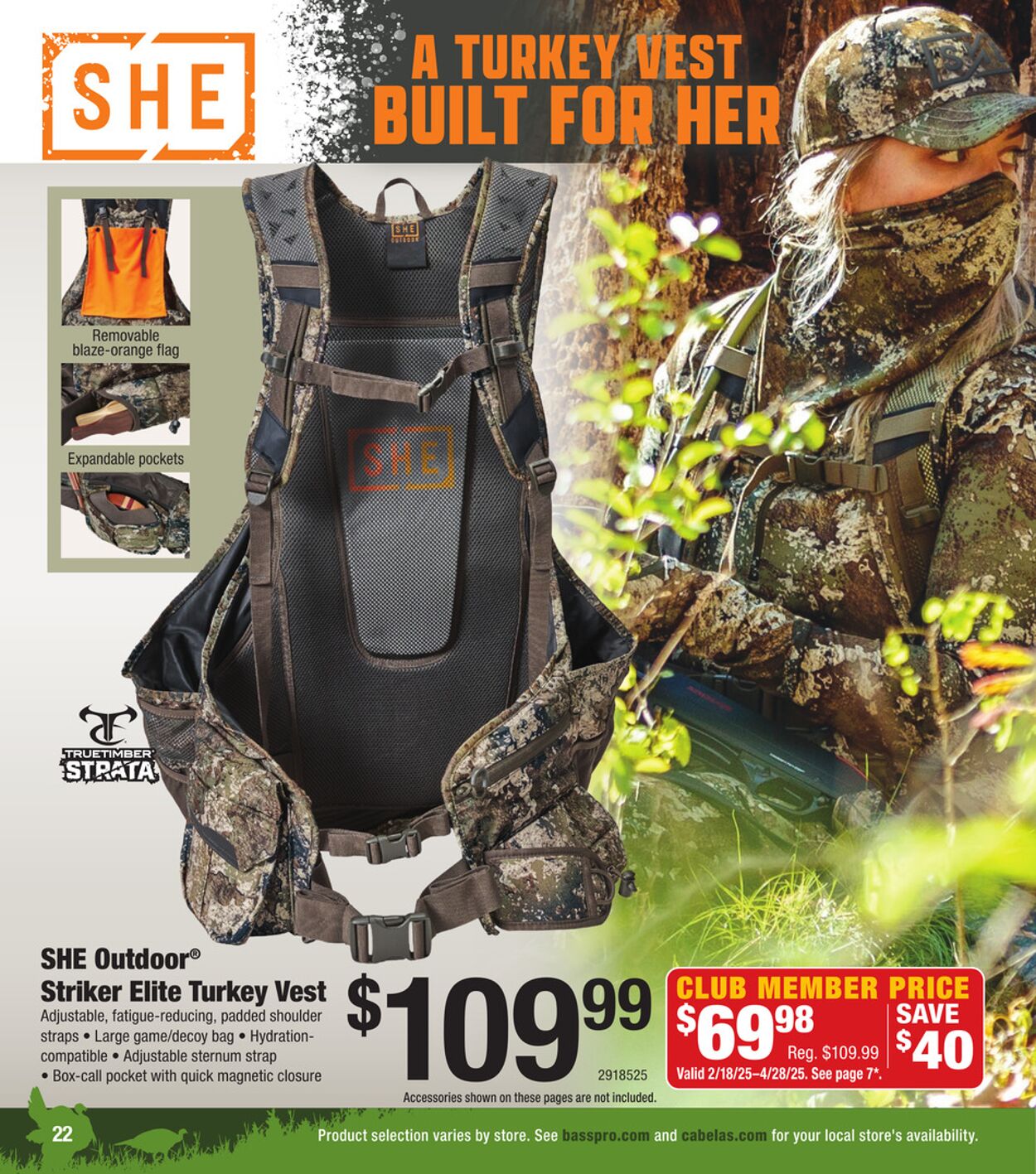 Catalogue Cabela's from 02/19/2025