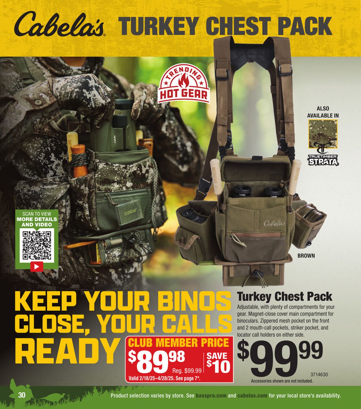 Catalogue Cabela's from 02/19/2025