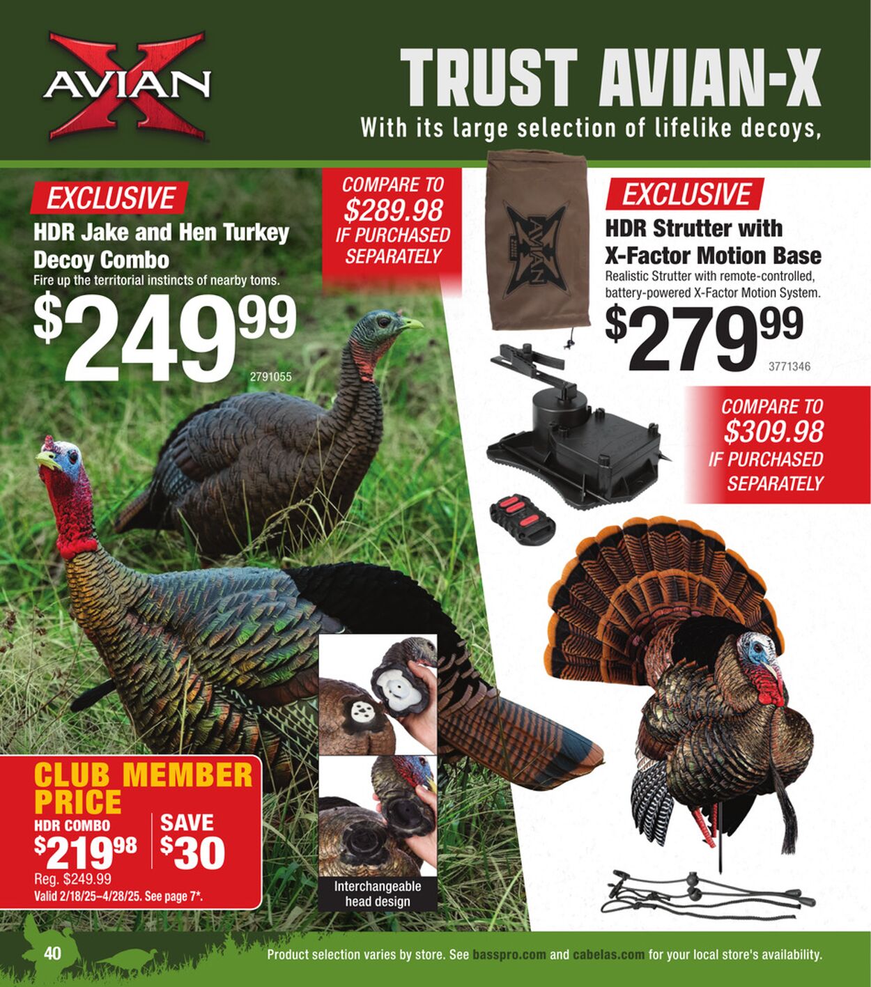 Catalogue Cabela's from 02/19/2025