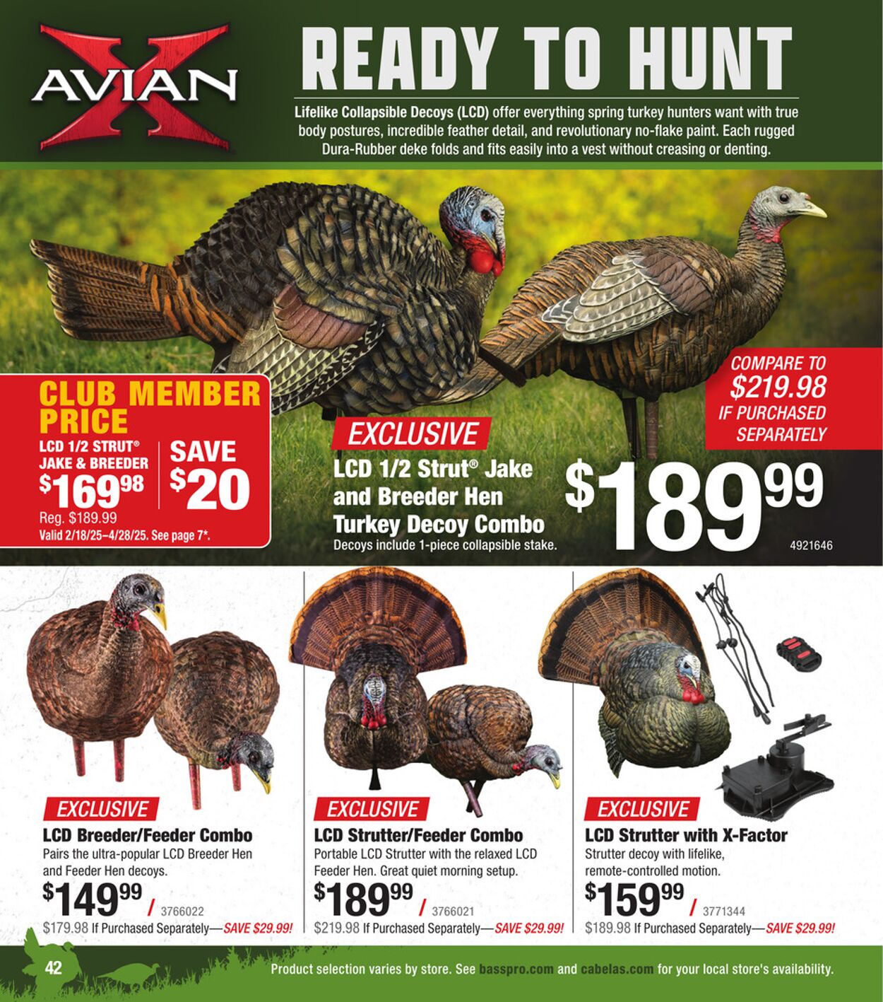 Catalogue Cabela's from 02/19/2025