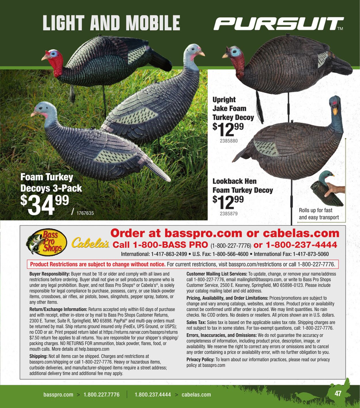 Catalogue Cabela's from 02/19/2025