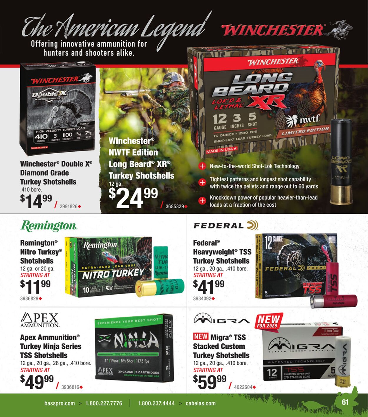 Catalogue Cabela's from 02/19/2025