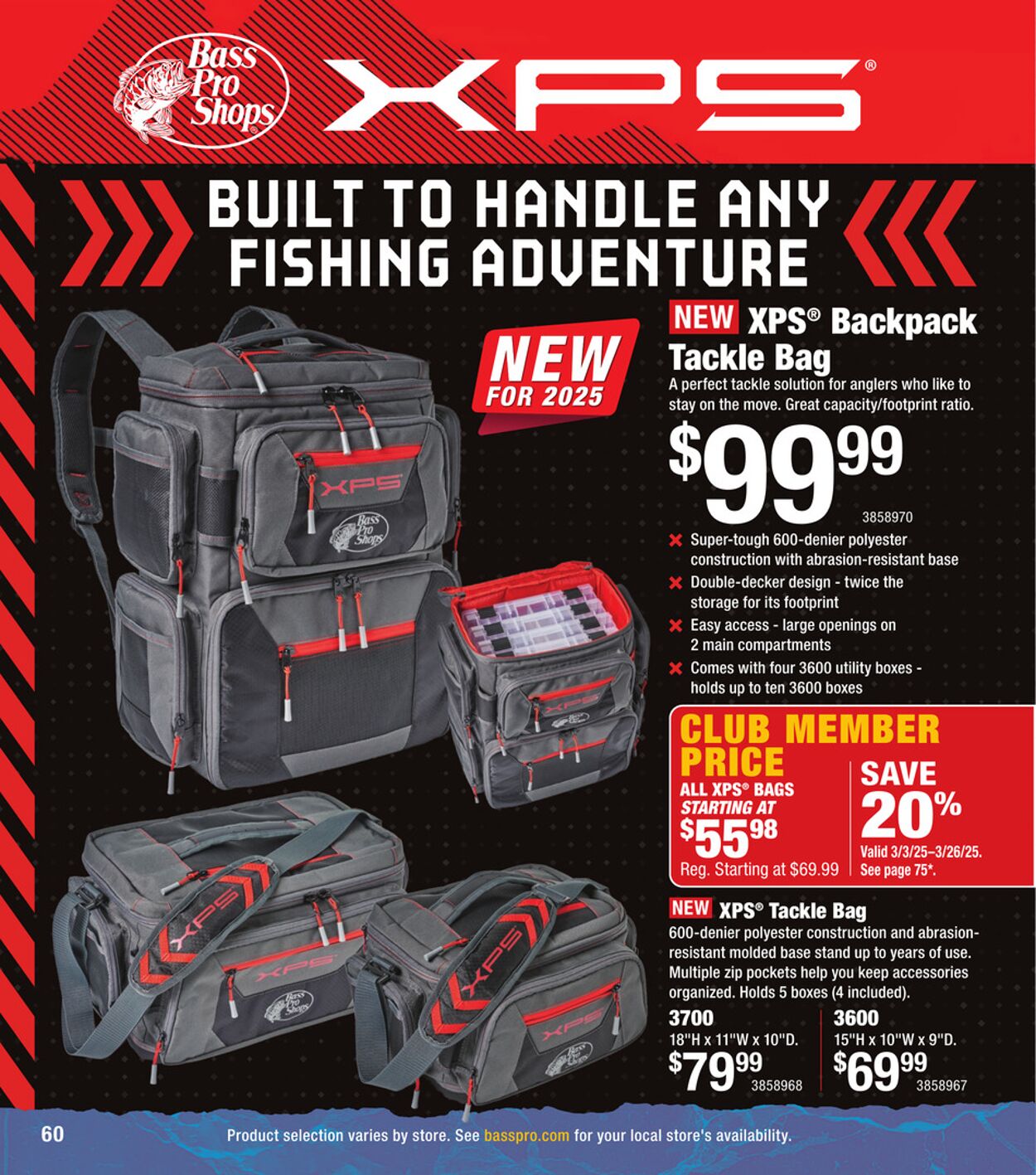 Catalogue Cabela's from 03/19/2025