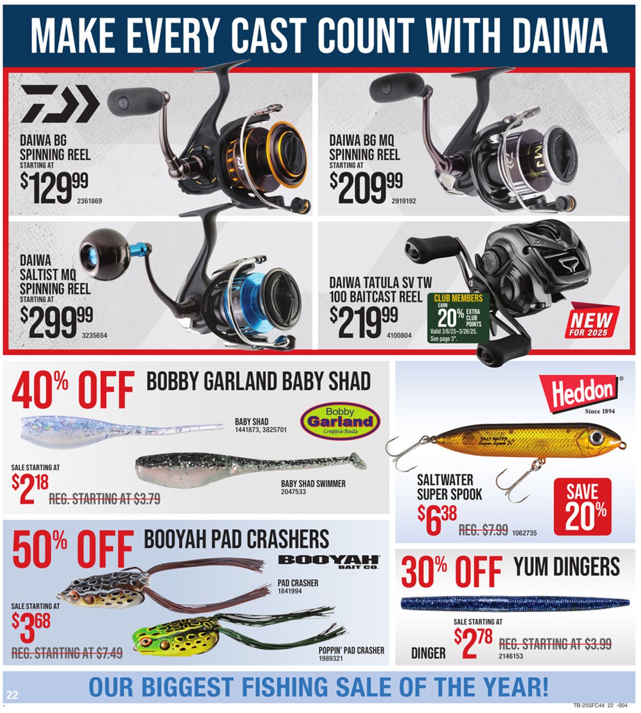 Catalogue Cabela's from 03/06/2025