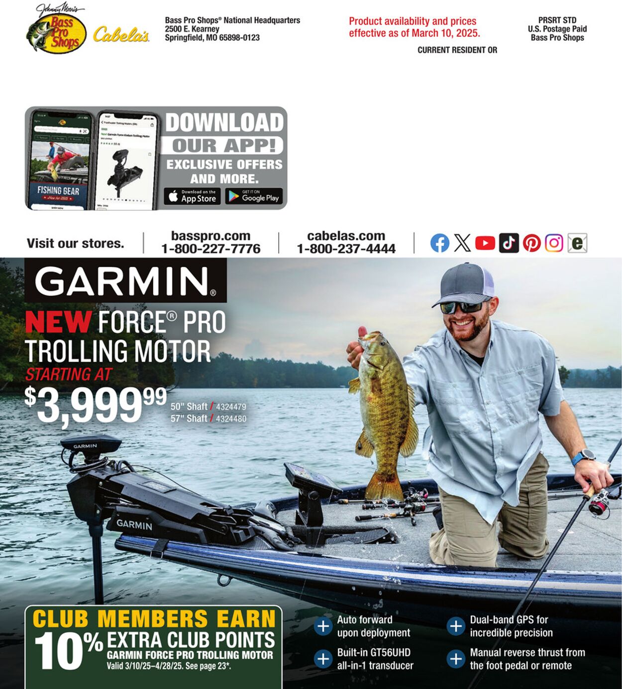 Catalogue Cabela's from 03/26/2025