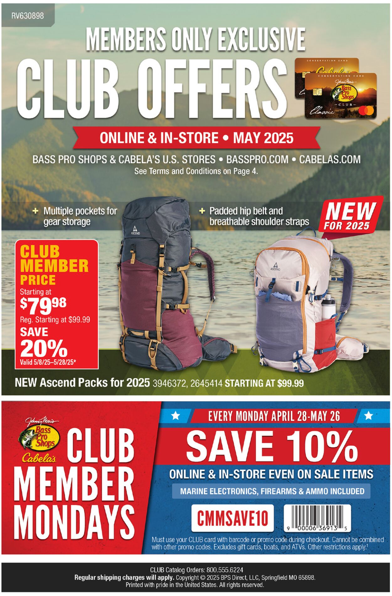 Catalogue Cabela's from 05/01/2025