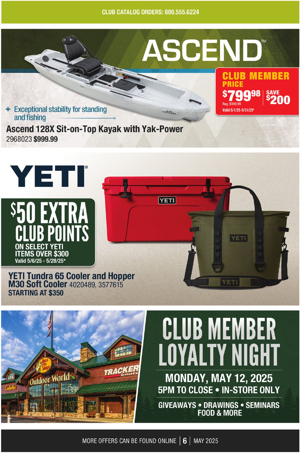 Catalogue Cabela's from 05/01/2025