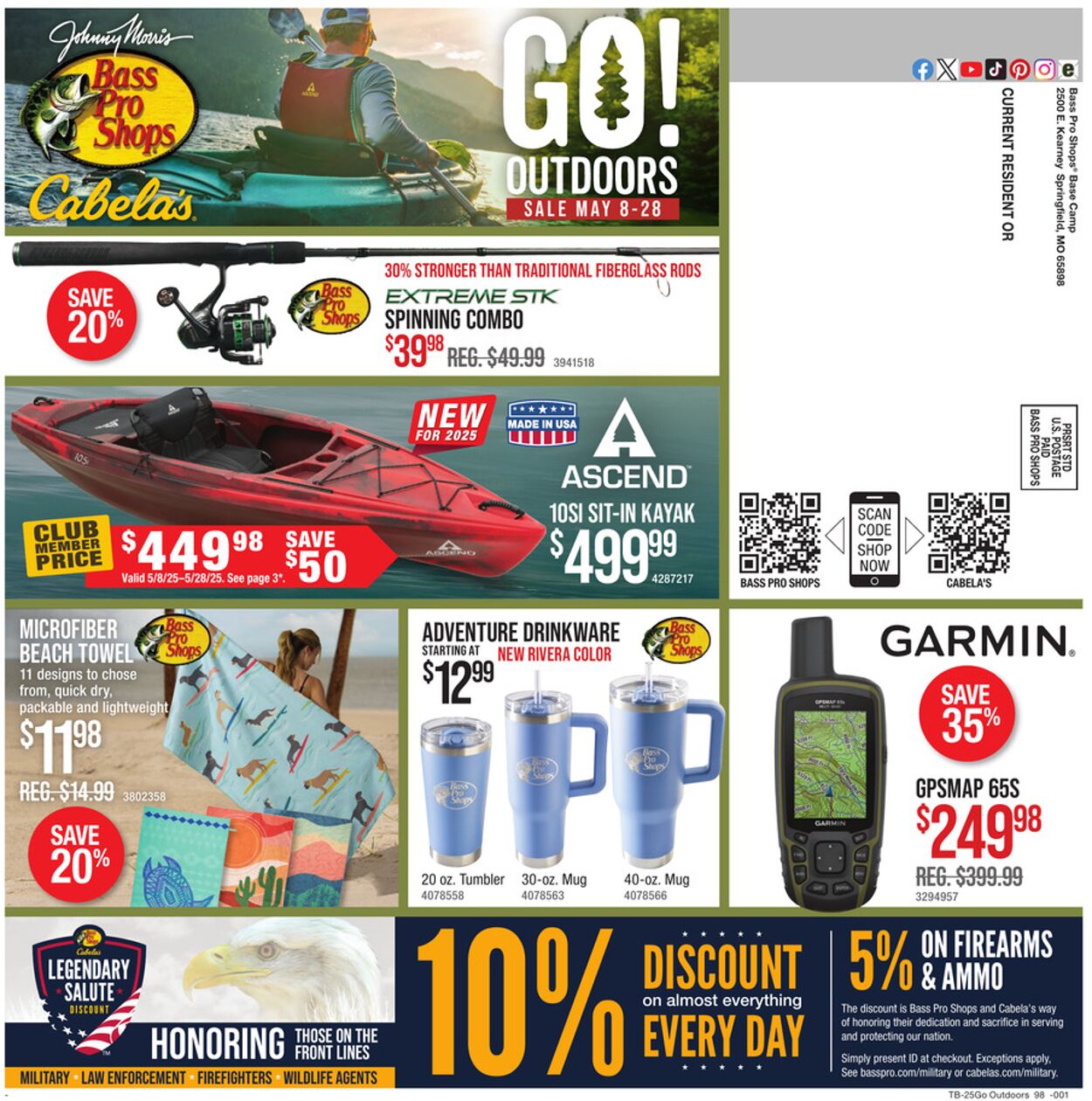 Catalogue Cabela's from 05/08/2025