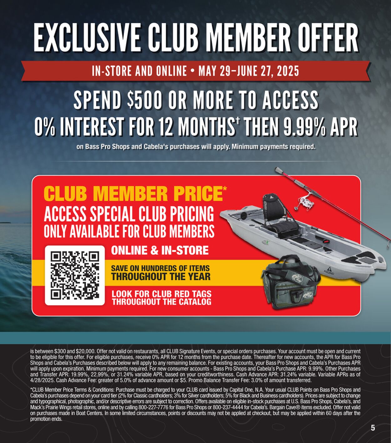Catalogue Cabela's from 07/30/2025
