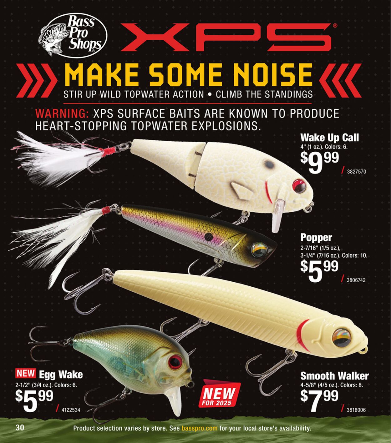 Catalogue Cabela's from 07/30/2025