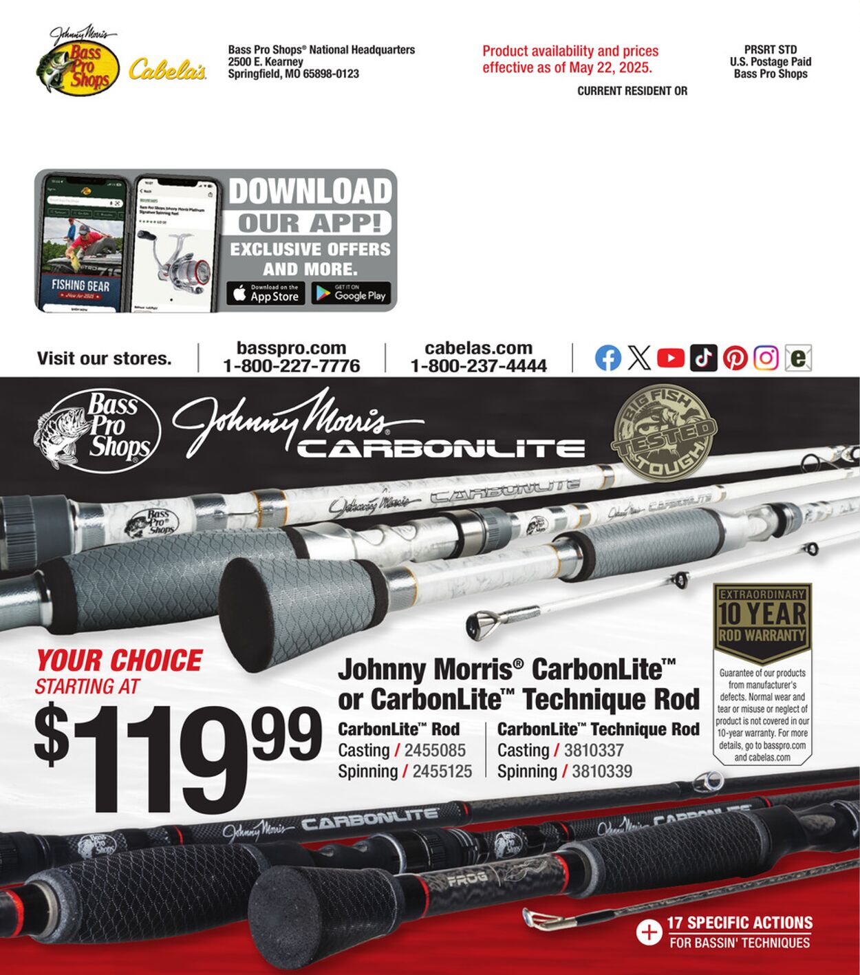 Catalogue Cabela's from 07/30/2025