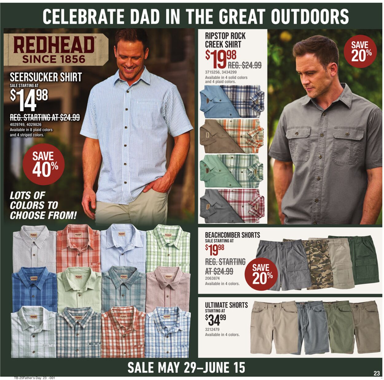 Catalogue Cabela's from 05/29/2025