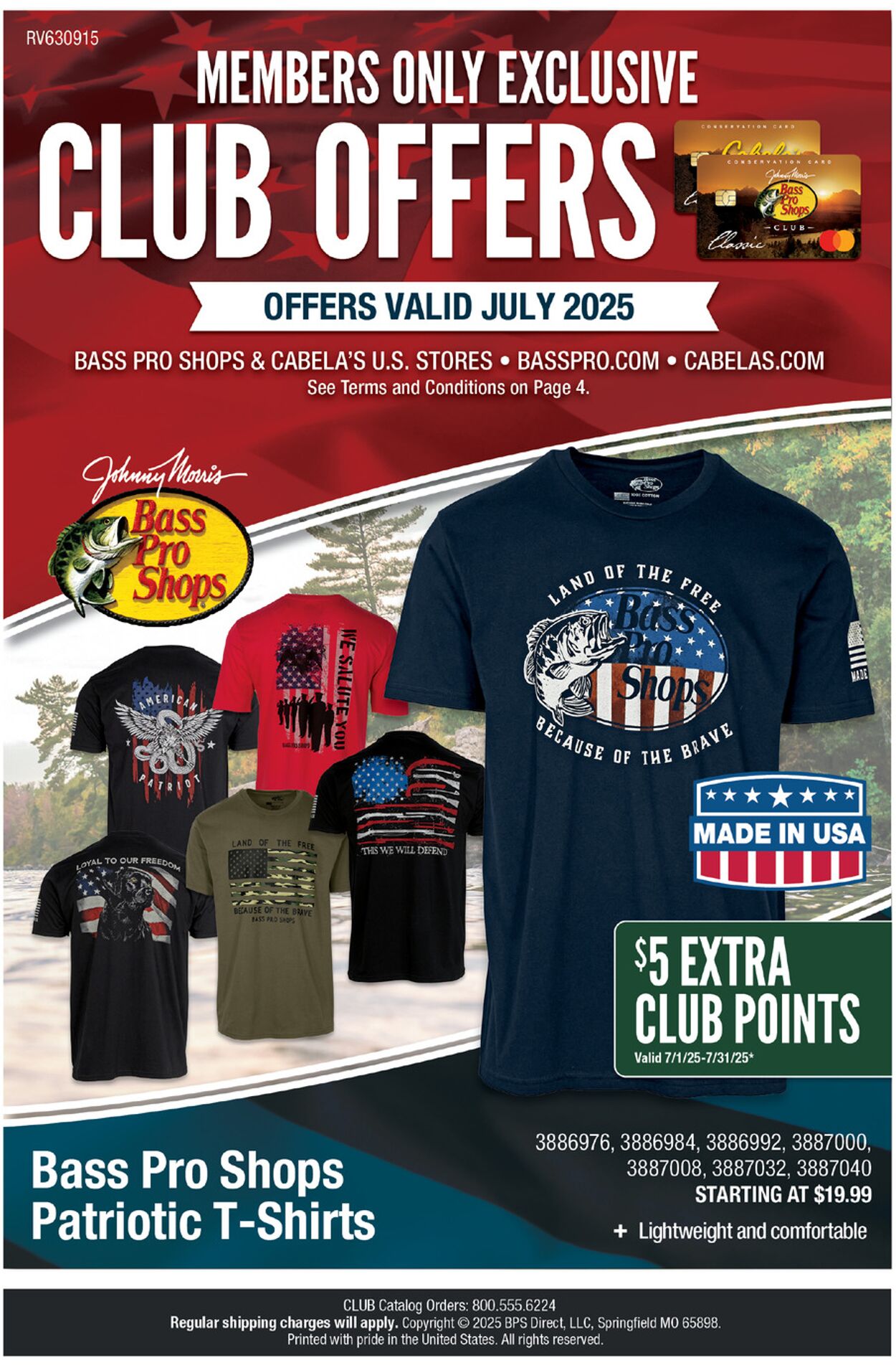 Catalogue Cabela's from 07/01/2025