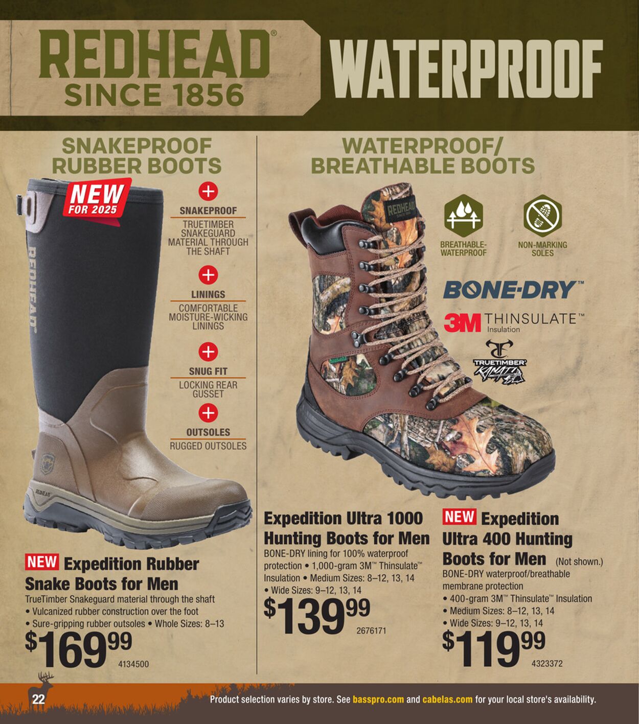 Catalogue Cabela's from 08/20/2025