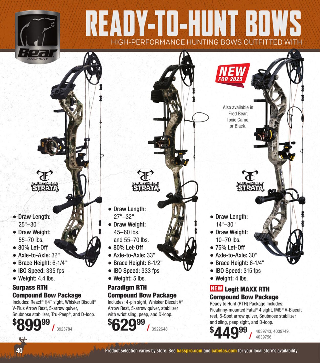 Catalogue Cabela's from 08/20/2025