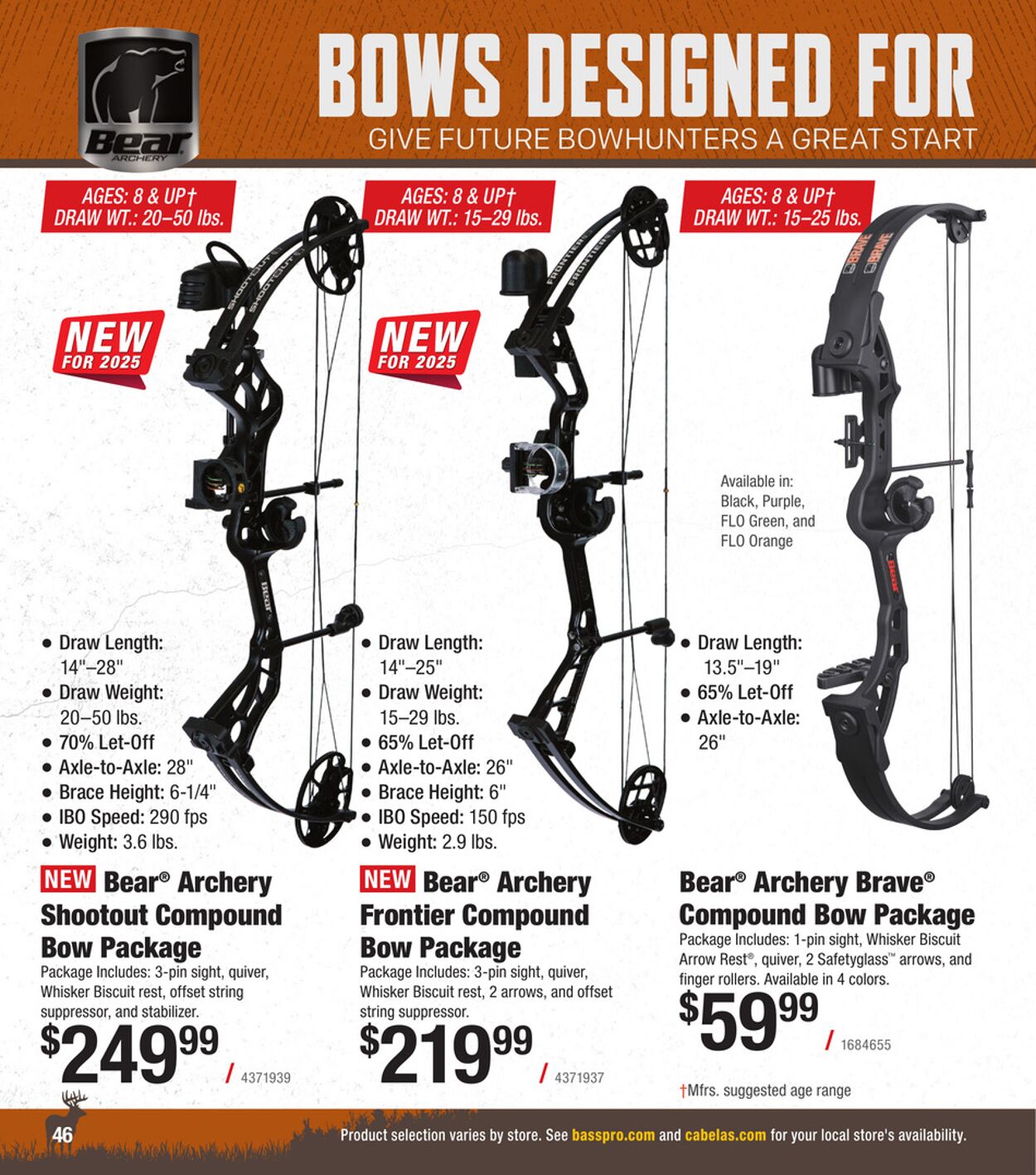 Catalogue Cabela's from 08/20/2025