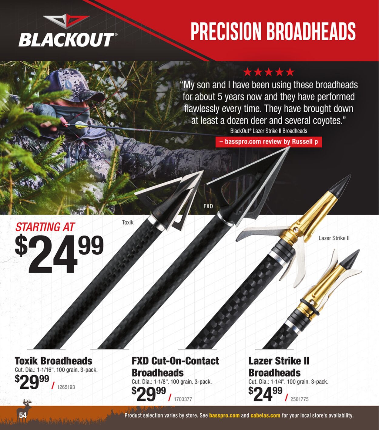 Catalogue Cabela's from 08/20/2025