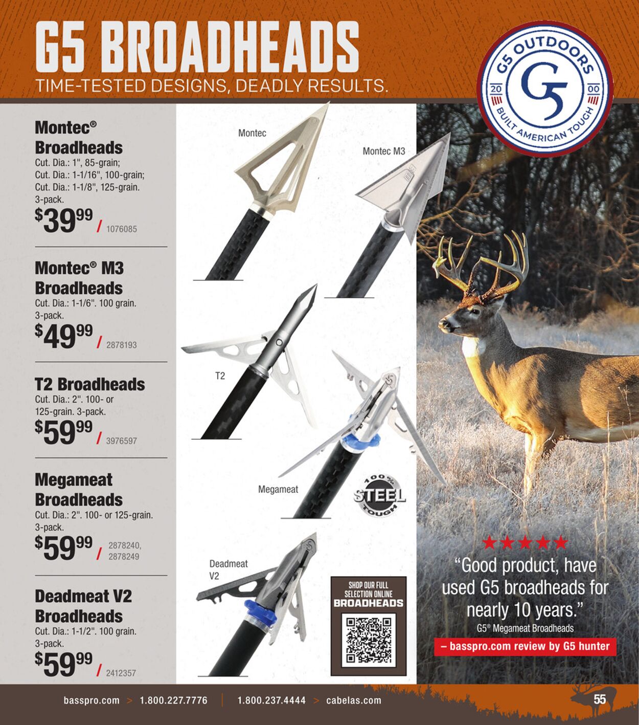 Catalogue Cabela's from 08/20/2025