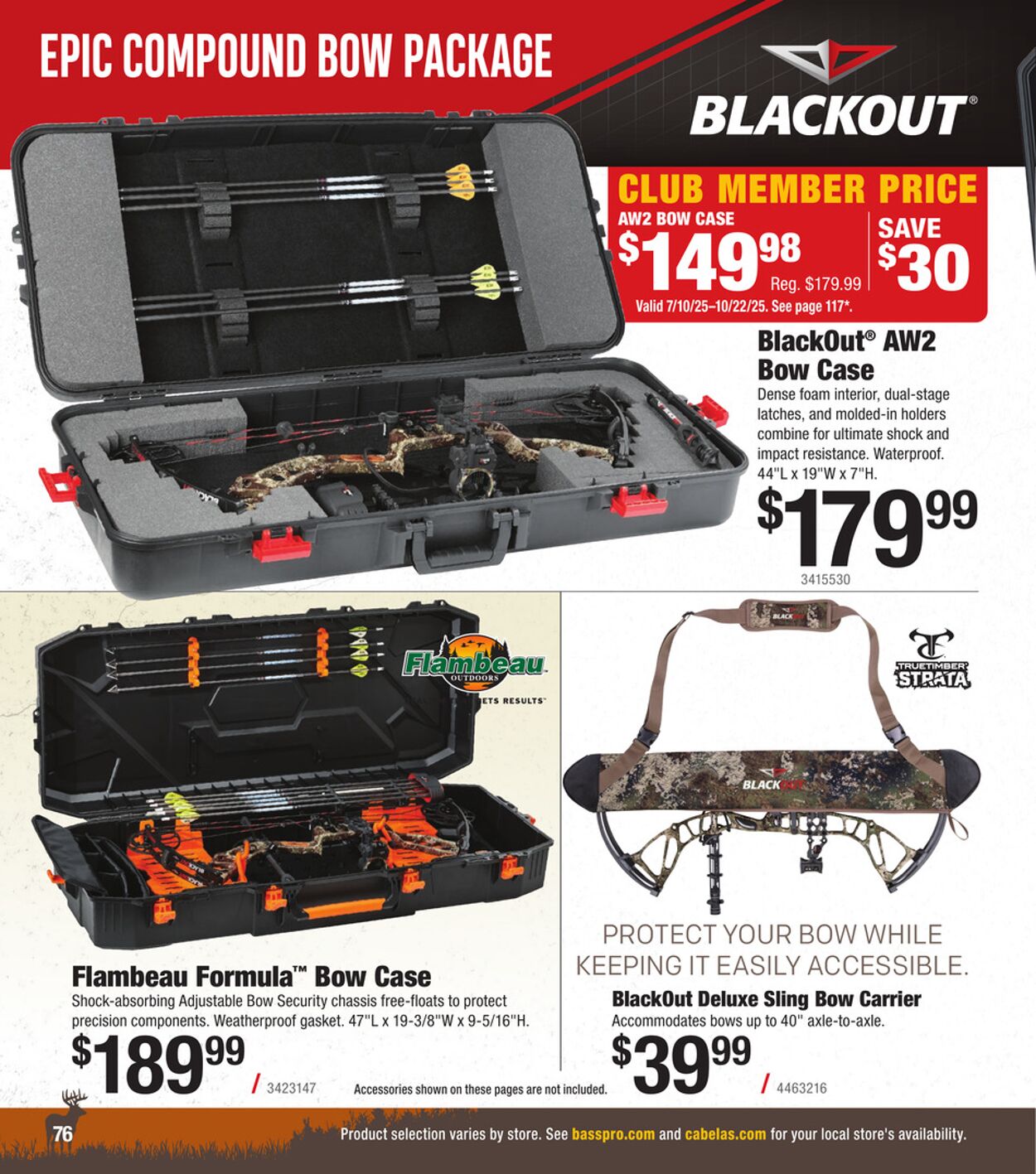 Catalogue Cabela's from 08/20/2025
