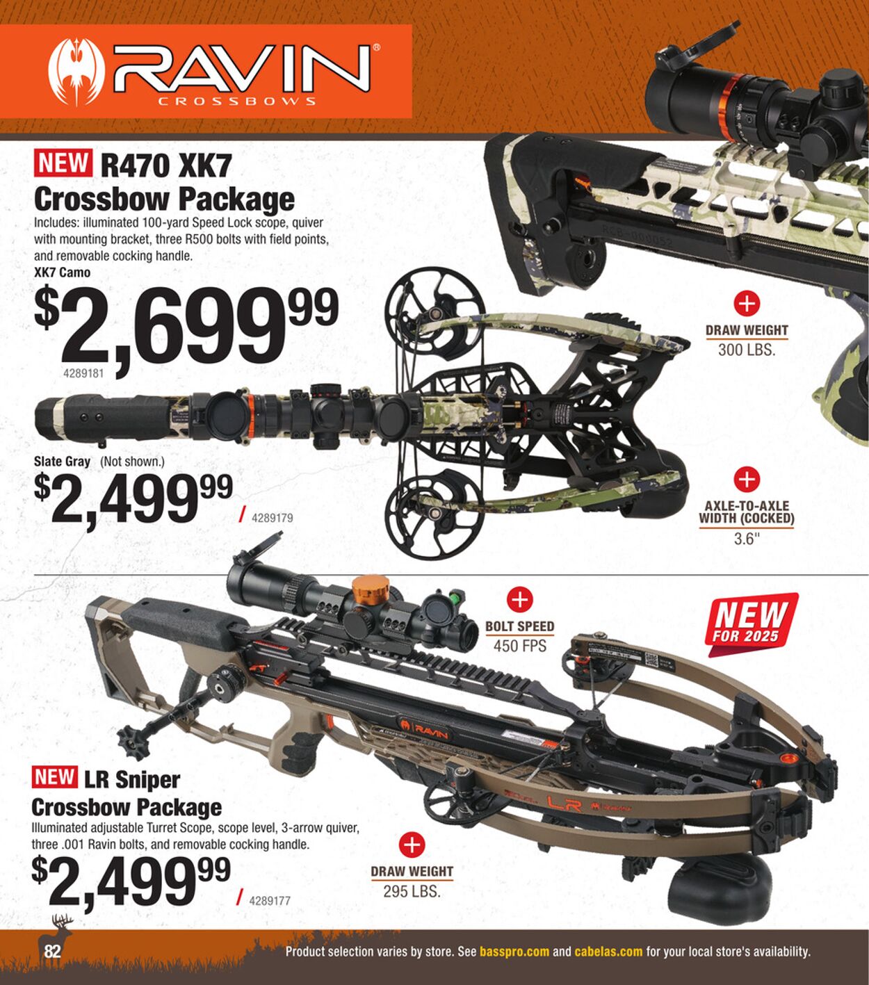Catalogue Cabela's from 08/20/2025